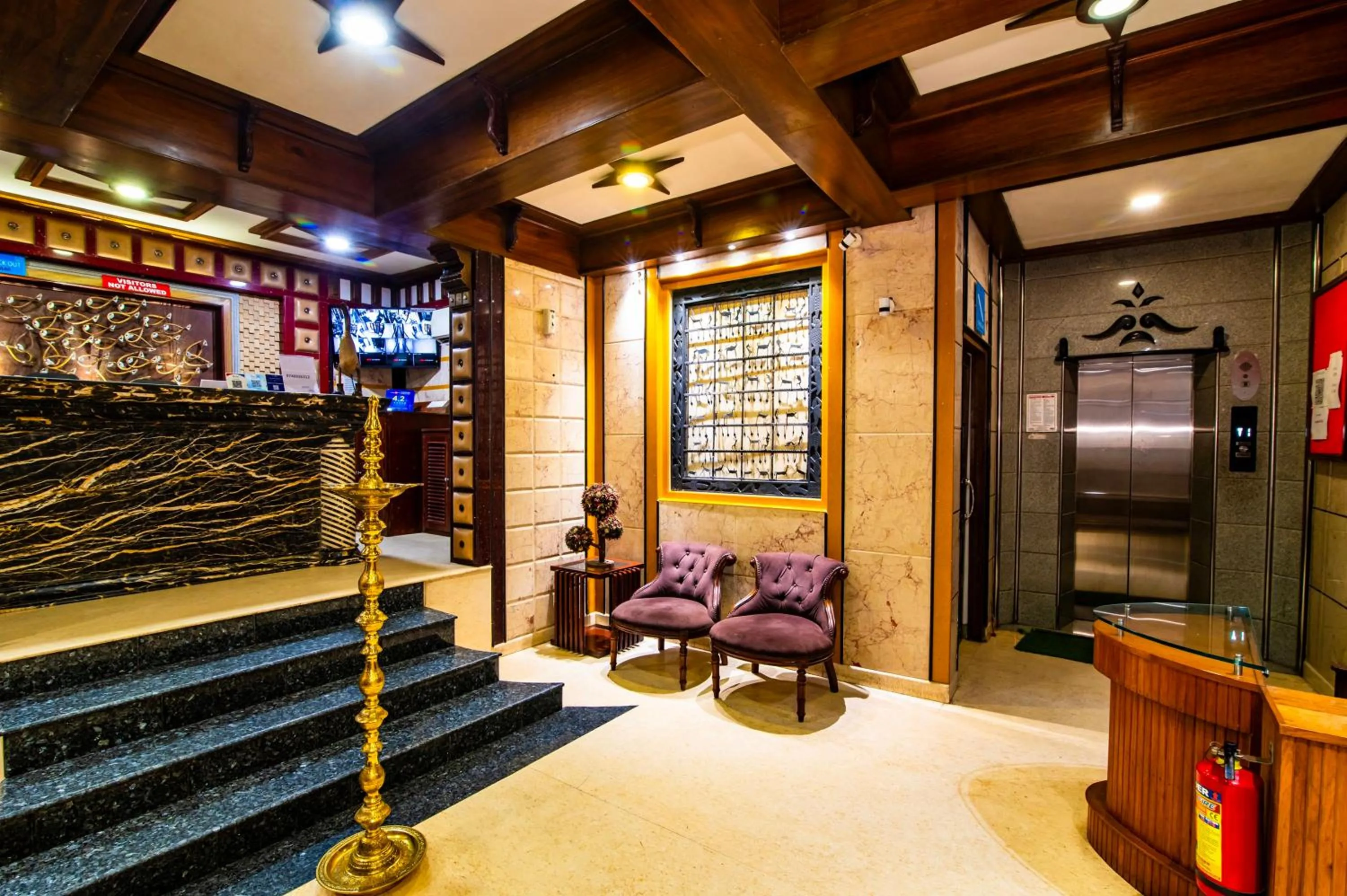 Lobby or reception in Hotel Mart View