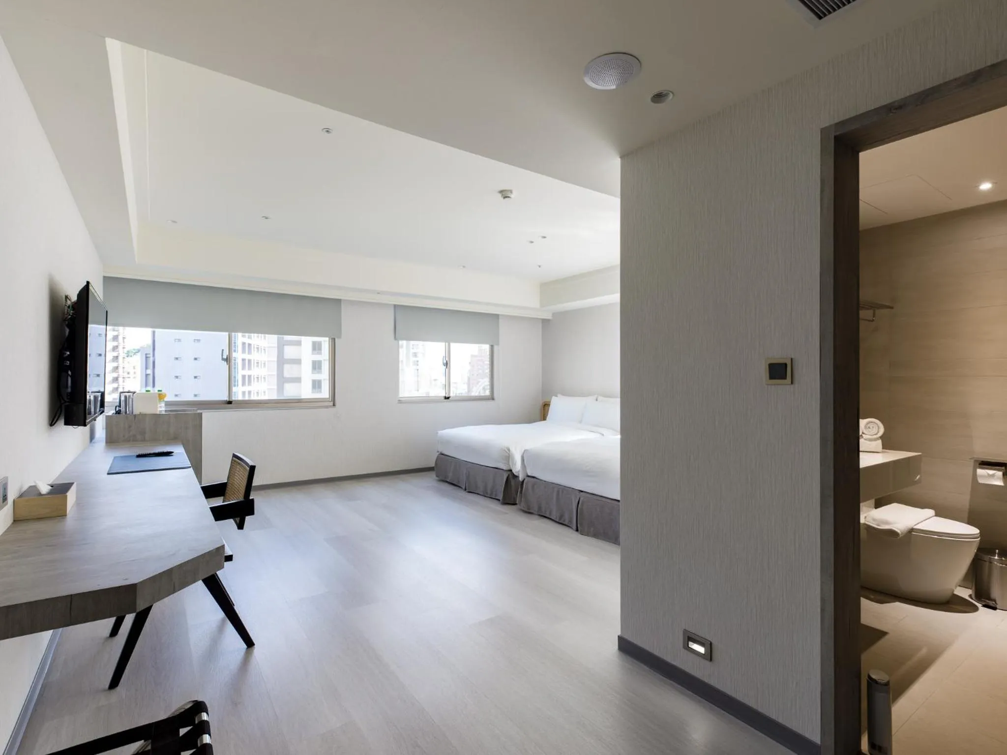 Bed in Dahu Park Hotel