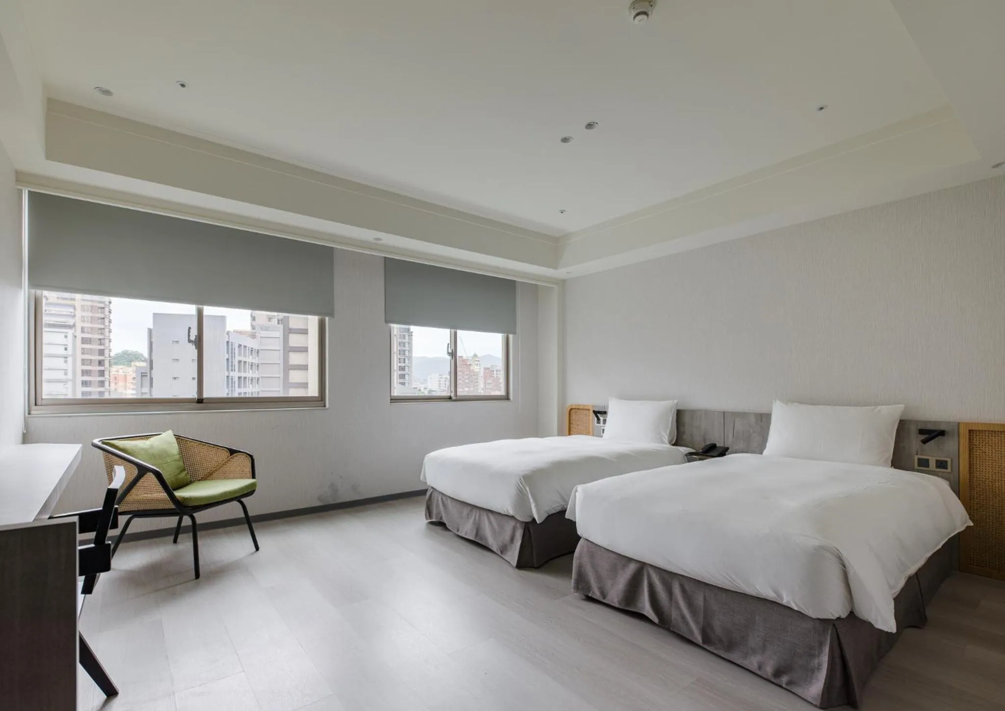 Bed in Dahu Park Hotel