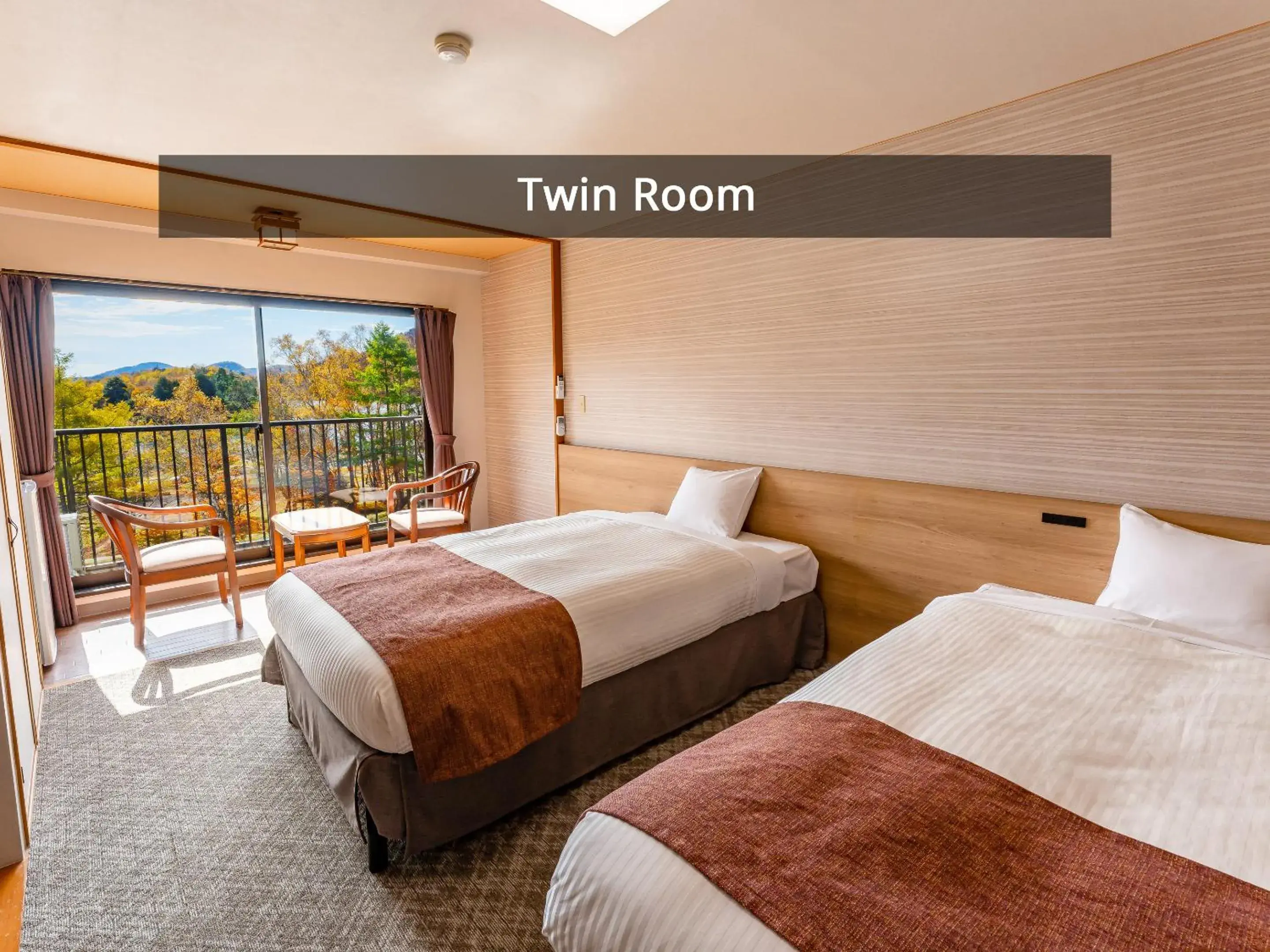 Twin Room in KAMENOI HOTEL Okunikko Twin Room in KAMENOI HOTEL Okunikko