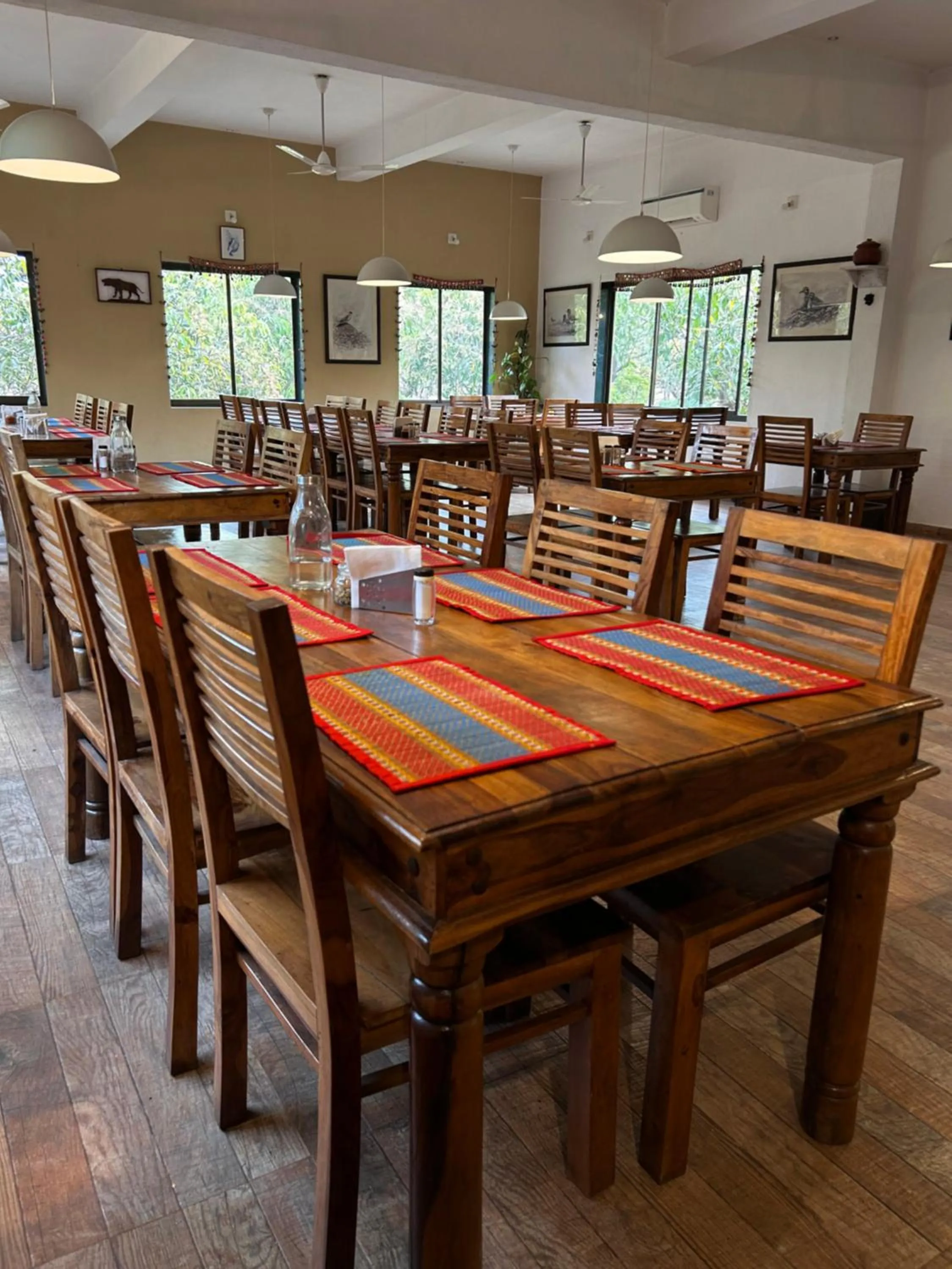 Breakfast in Gir Birding Lodge