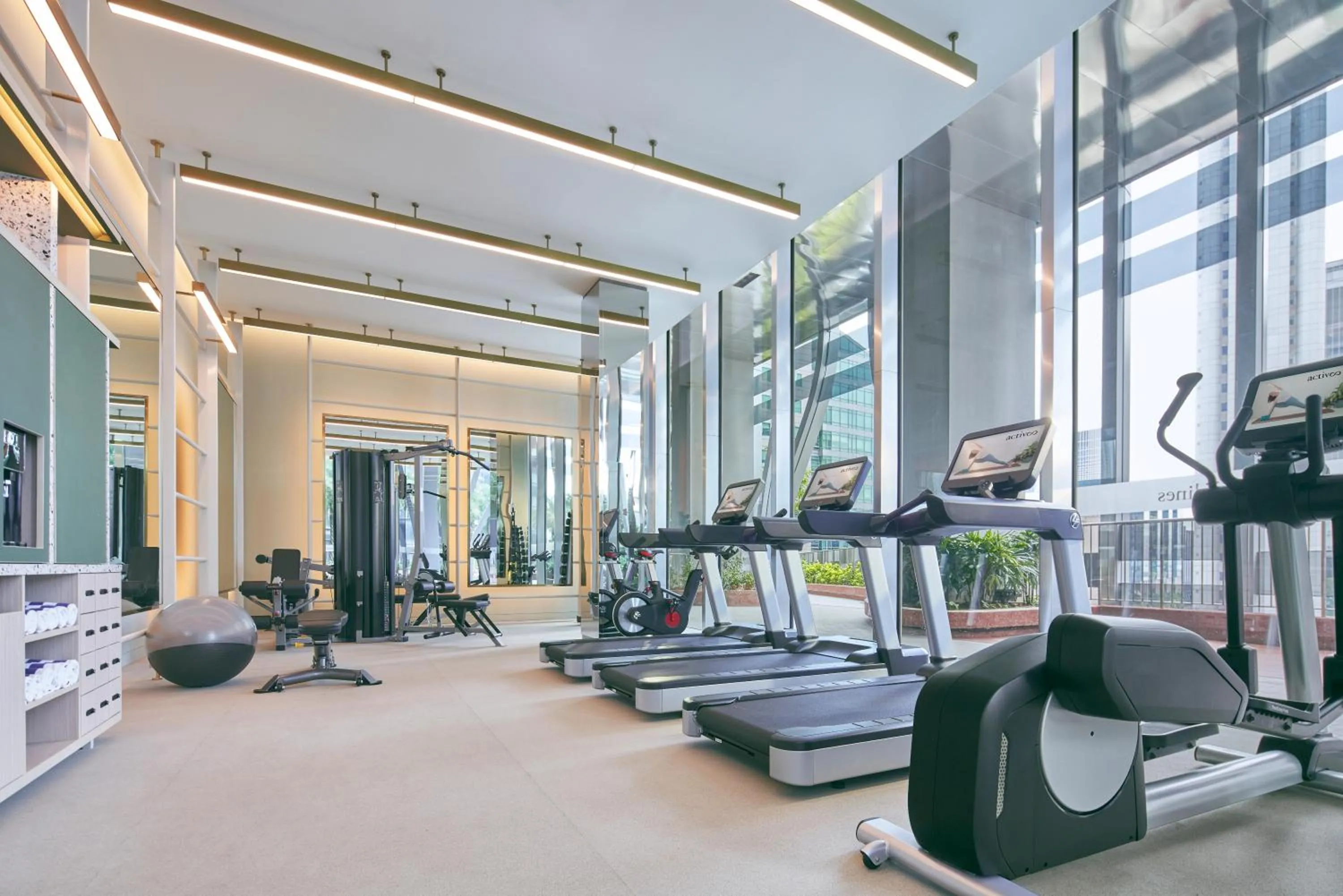 Fitness centre/facilities in Citadines Raffles Place Singapore