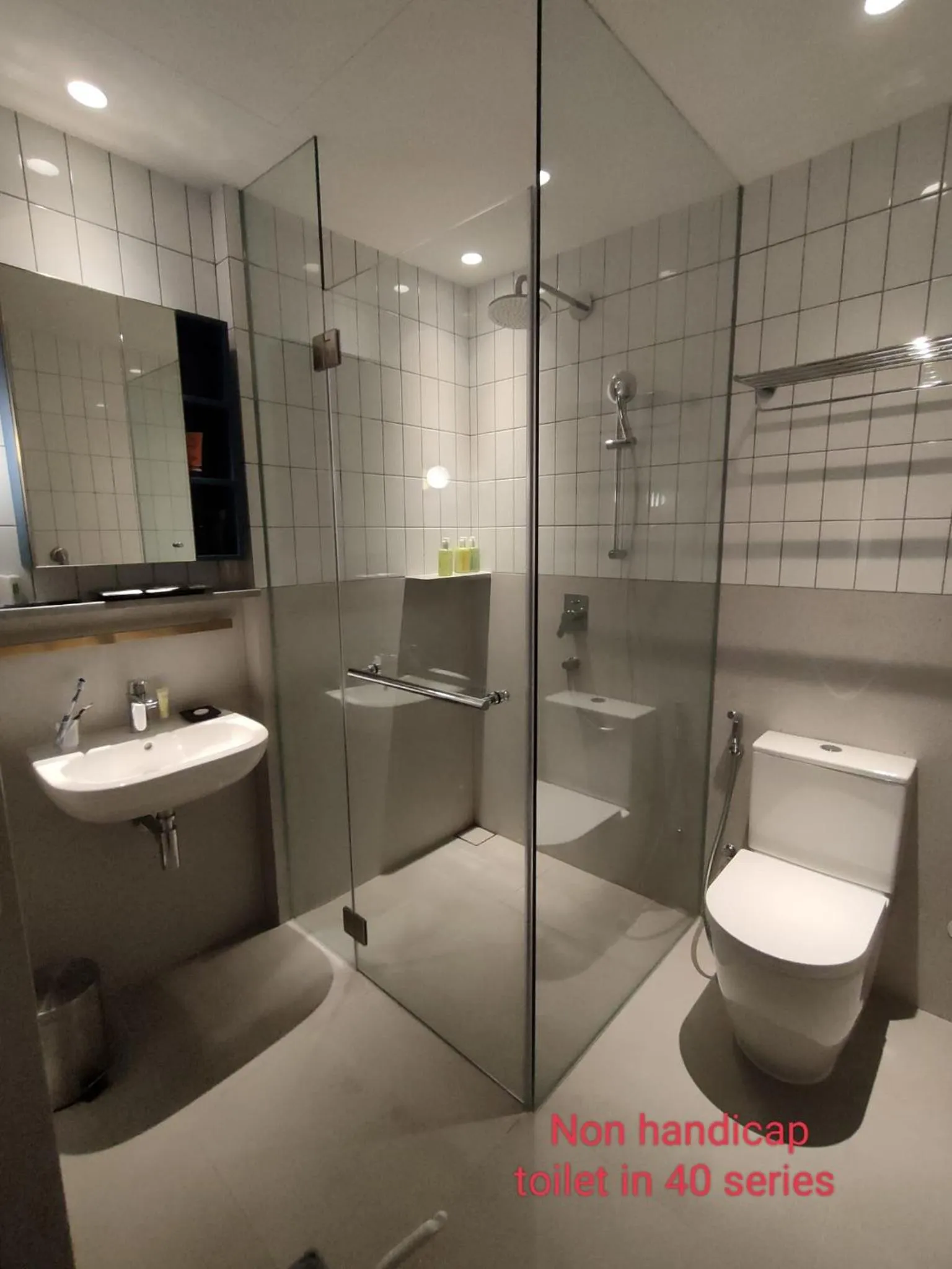 Bathroom in Citadines Raffles Place Singapore