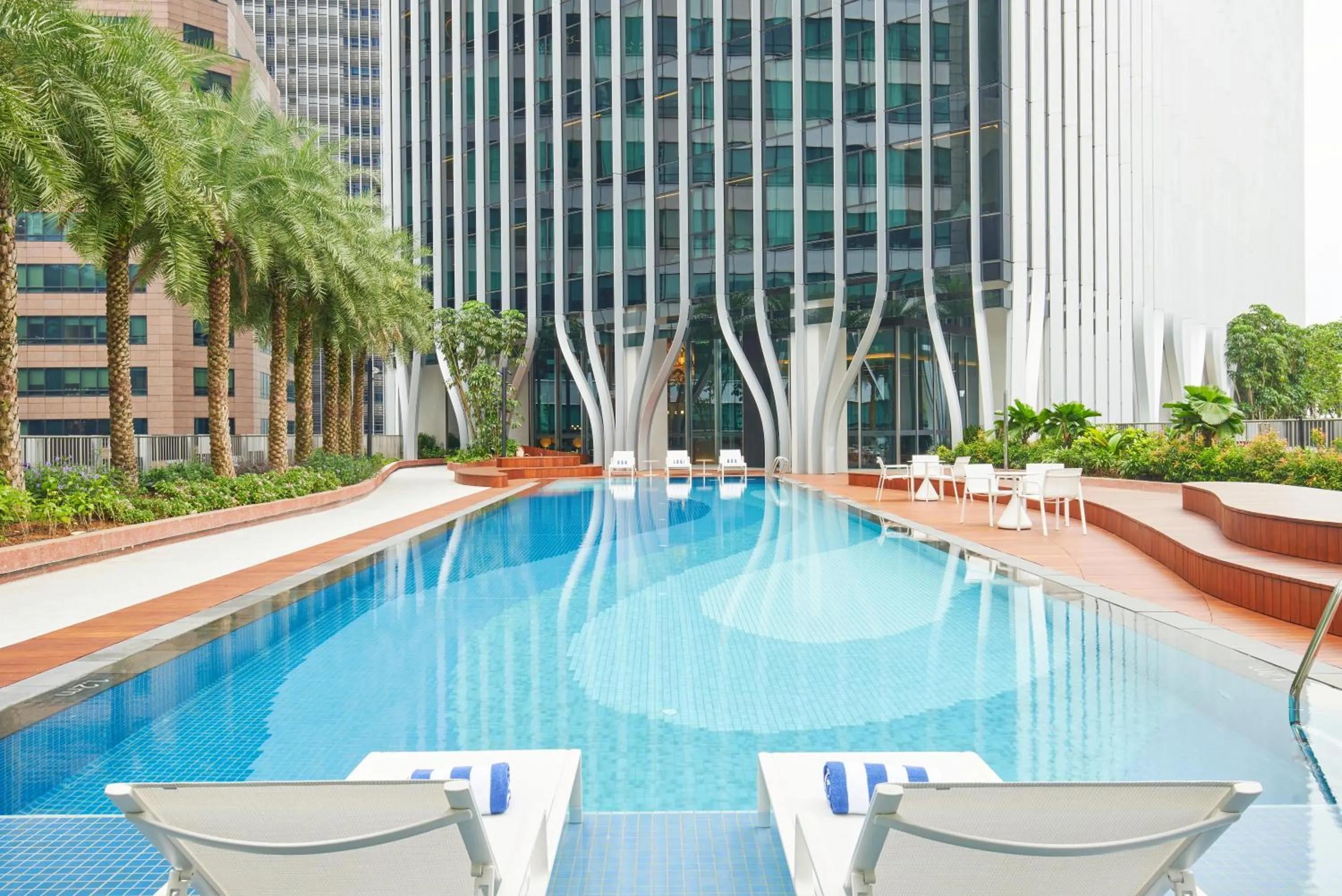 Swimming pool in Citadines Raffles Place Singapore