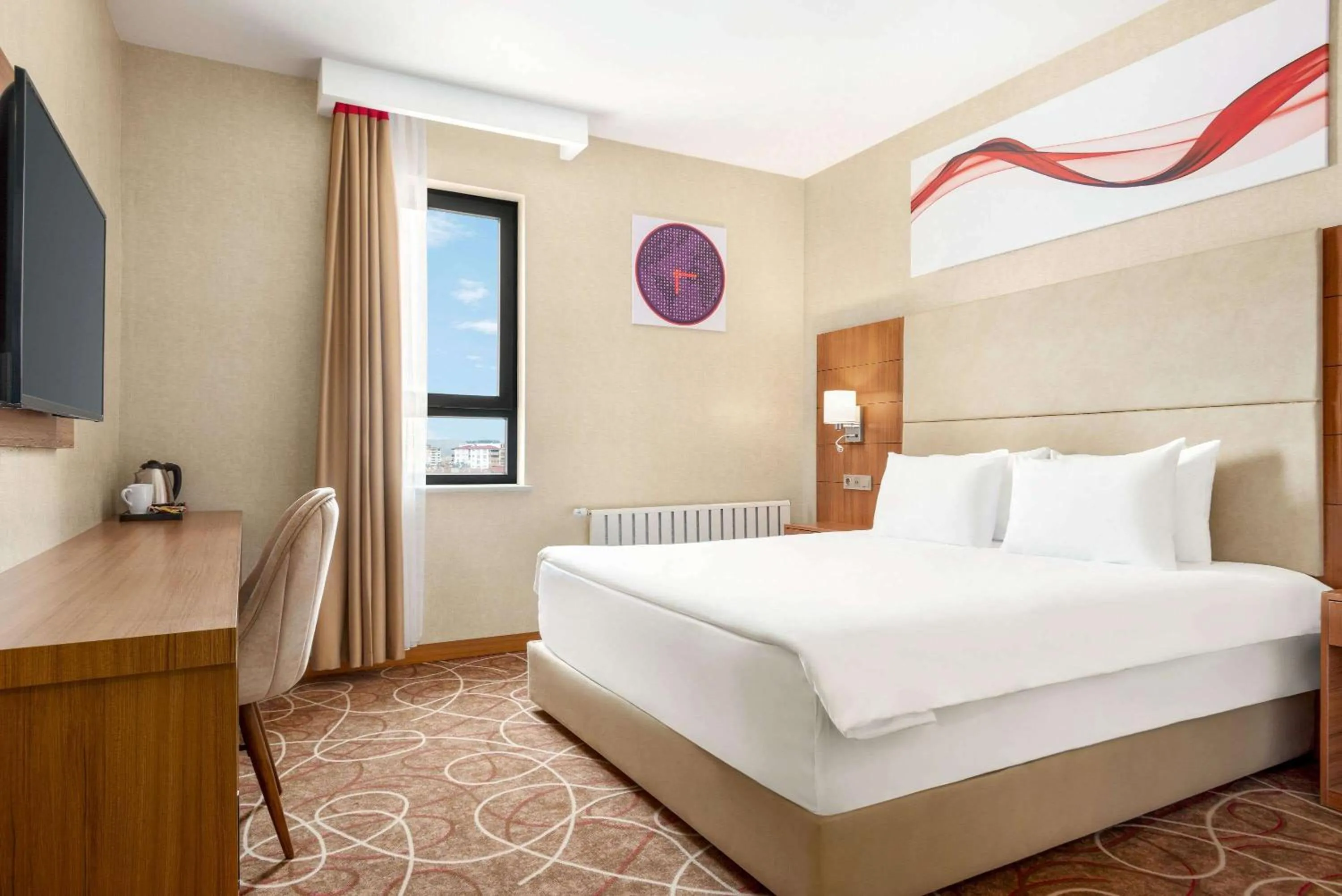 Bedroom, Bed in Ramada By Wyndham Elbistan