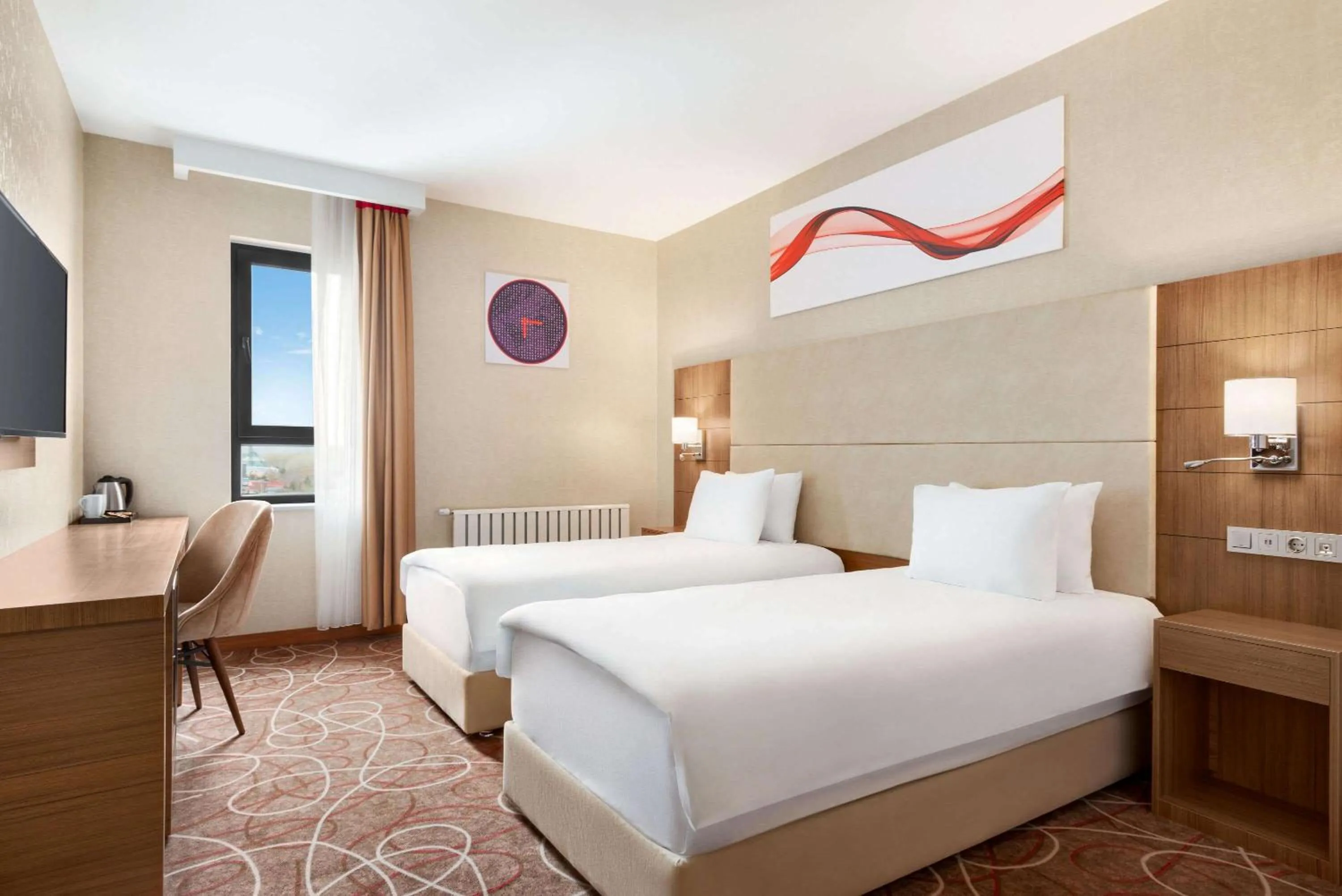 Bedroom, Bed in Ramada By Wyndham Elbistan