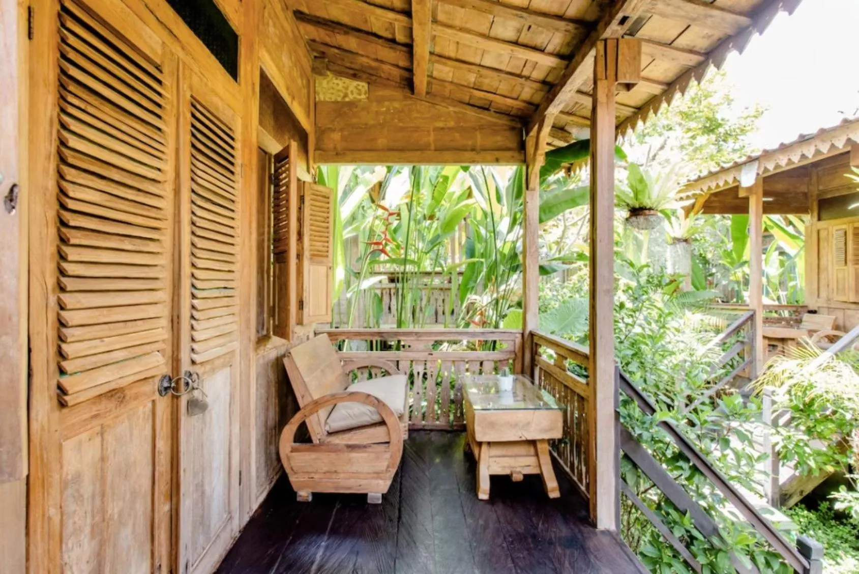 Balcony/Terrace in Bajalo Cottage Canggu - Adults only