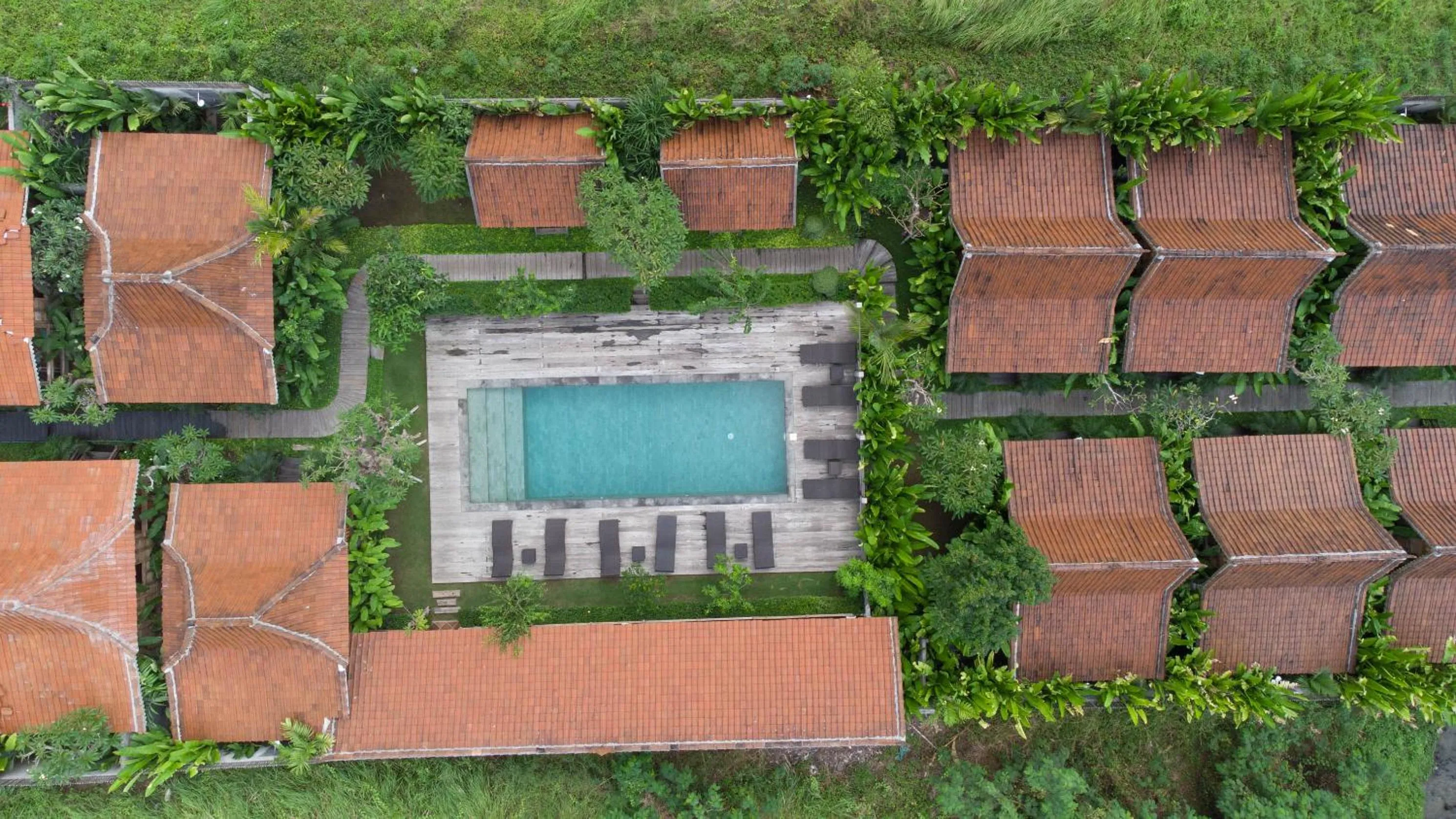 Bird's eye view in Bajalo Cottage Canggu - Adults only