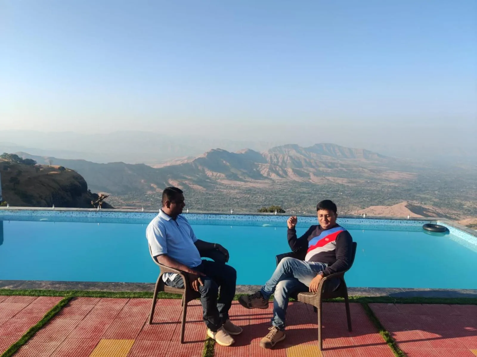 Guests in Hilltop Resort and Glamping Wai, Near Panchgani
