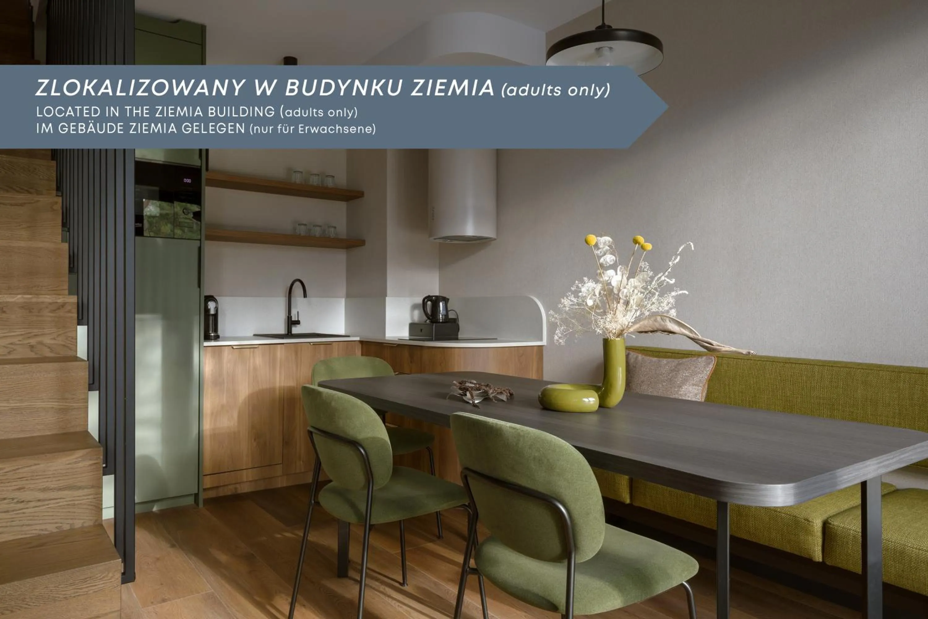 Kitchen or kitchenette in Hotel Saltic Resort & Spa Łeba