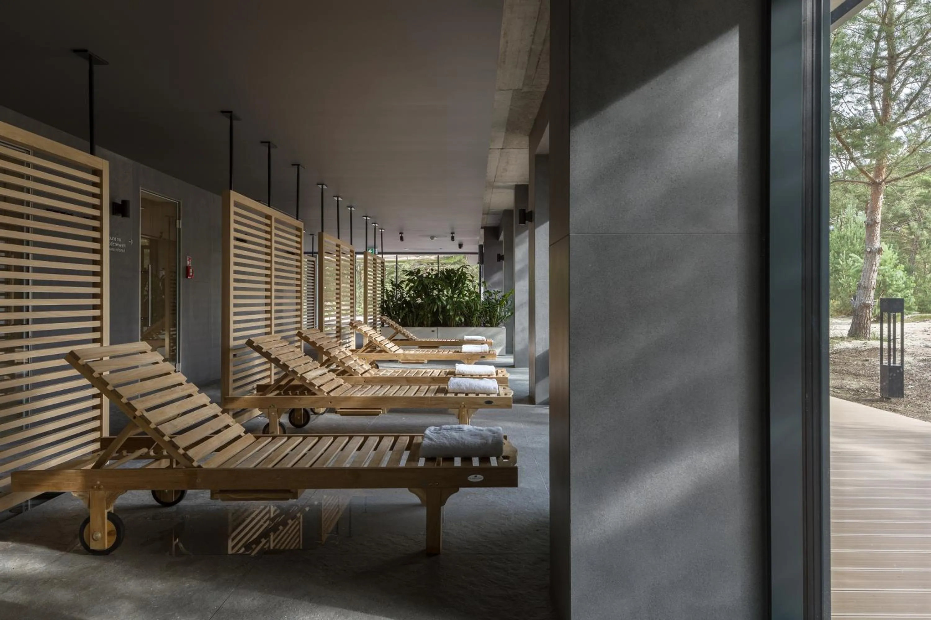 sunbed in Hotel Saltic Resort & Spa Łeba