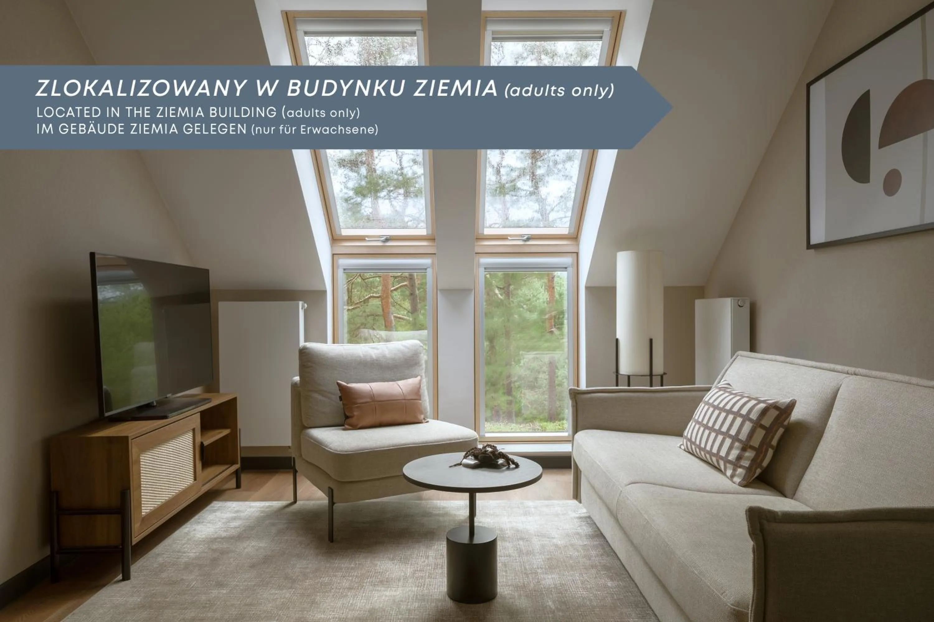 Living room in Hotel Saltic Resort & Spa Łeba