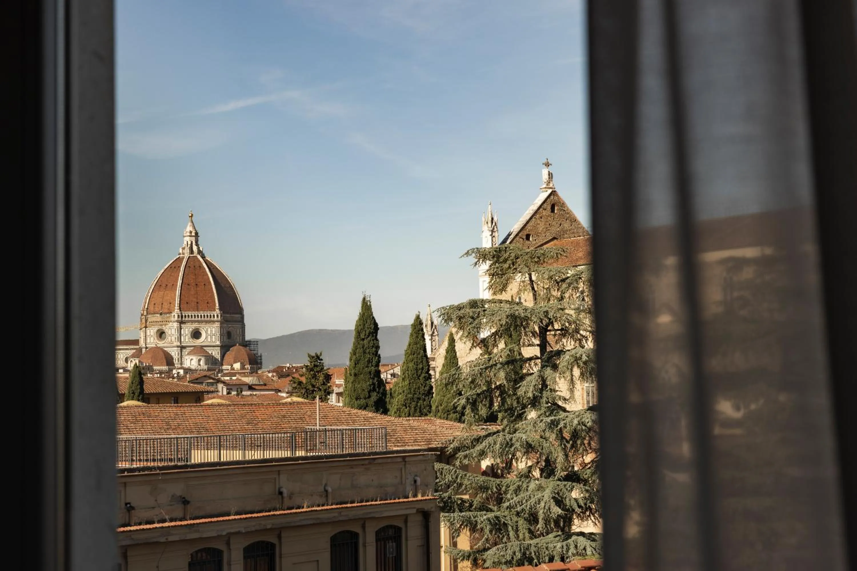 City view in Plaza Hotel Lucchesi