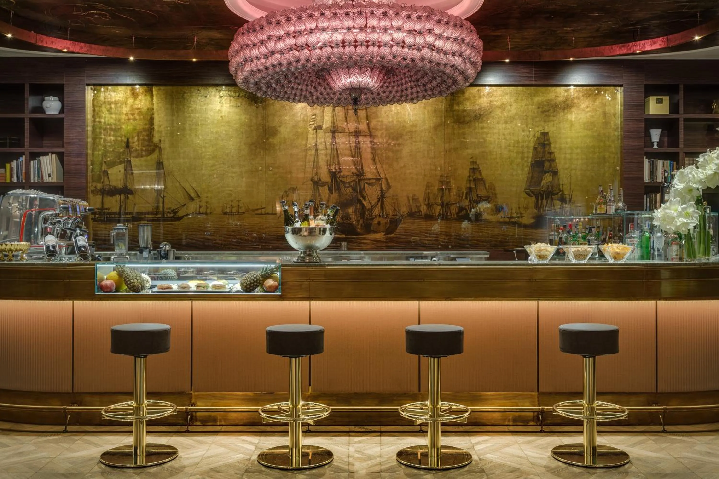 Lounge or bar in Plaza Hotel Lucchesi