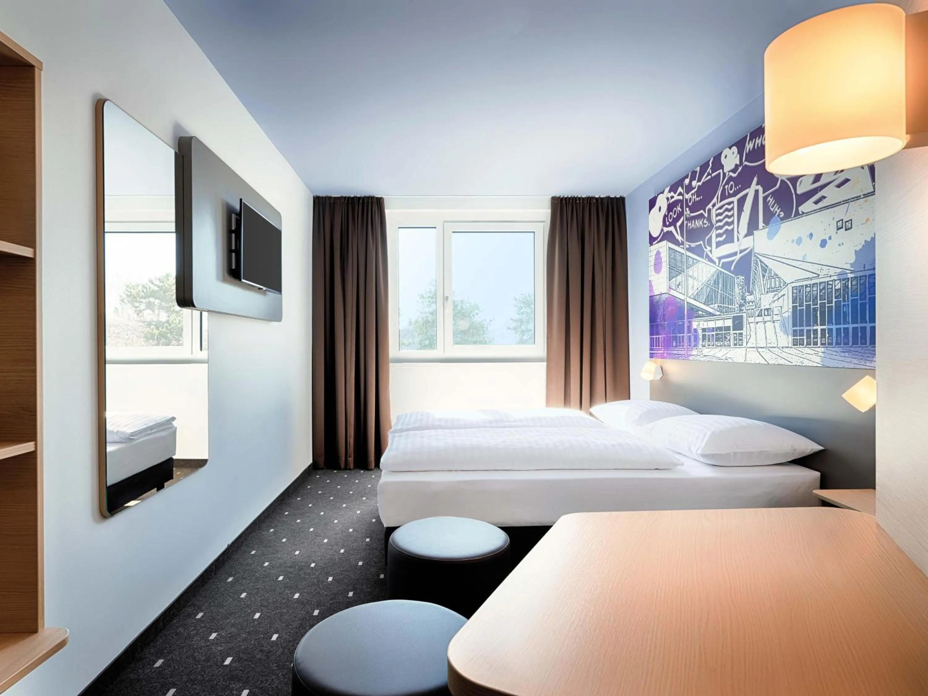 Photo of the whole room, Bed in B&B Hotel Wien-Stadthalle