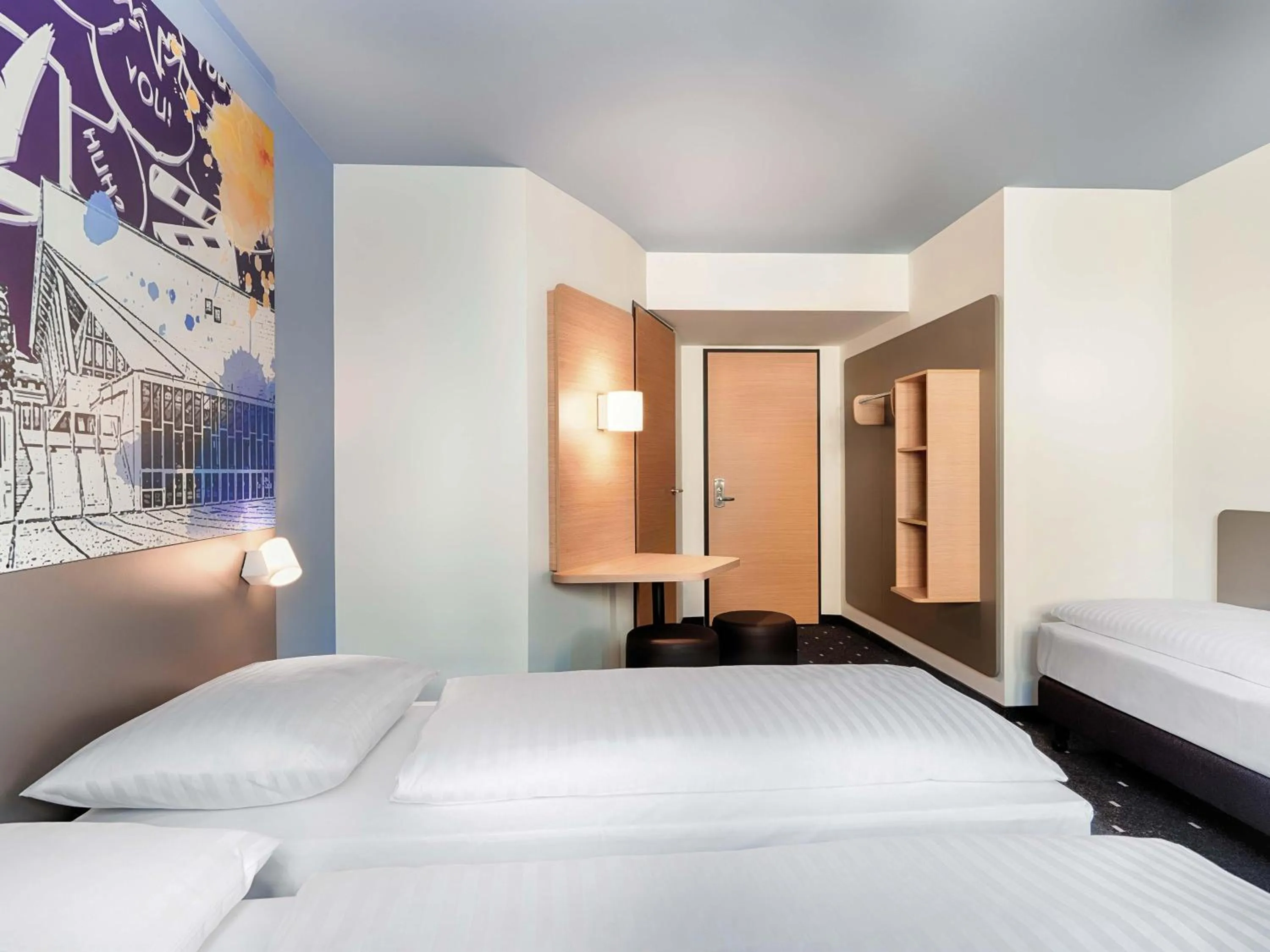 Photo of the whole room, Bed in B&B Hotel Wien-Stadthalle