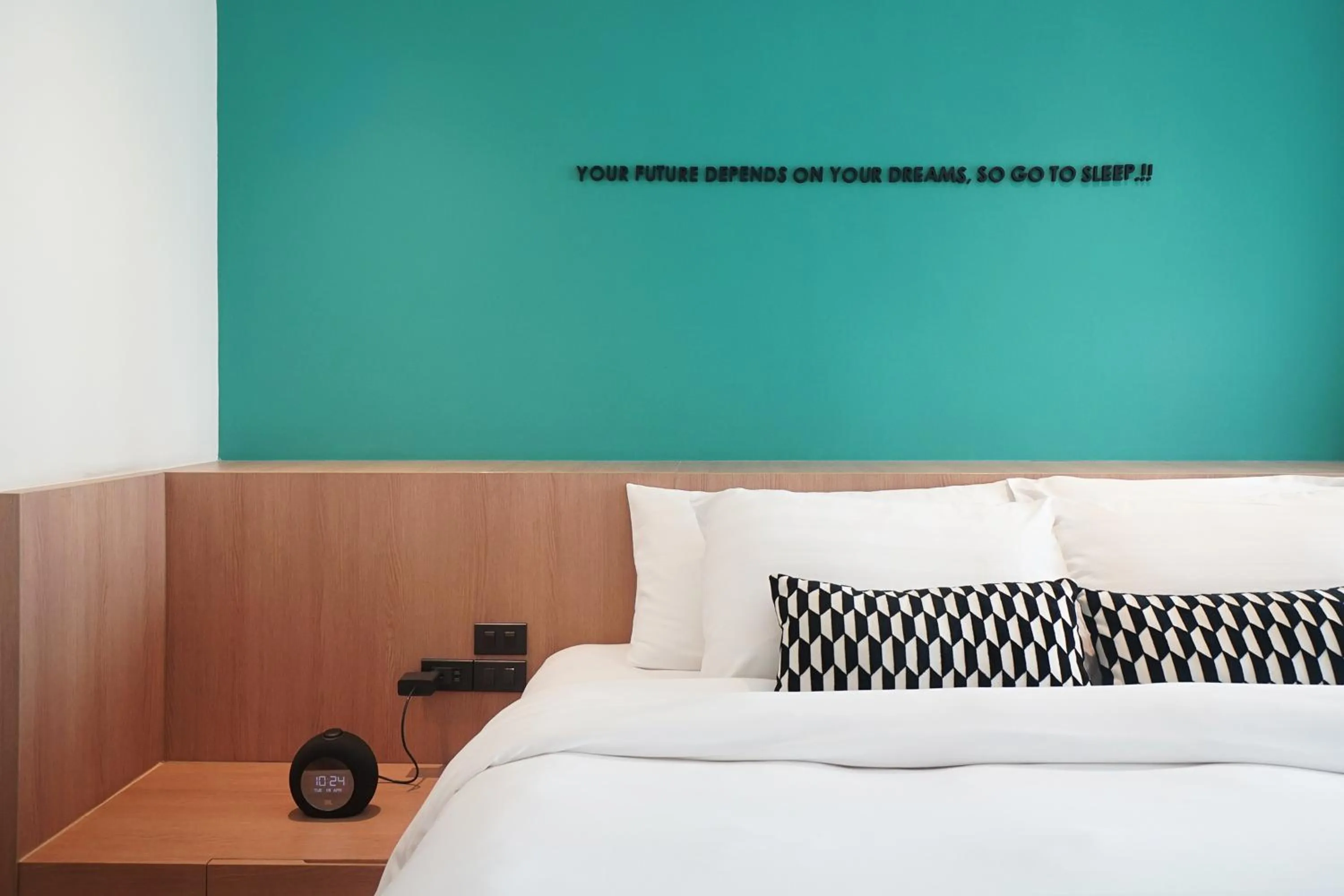 Bed in SQ Boutique Hotel