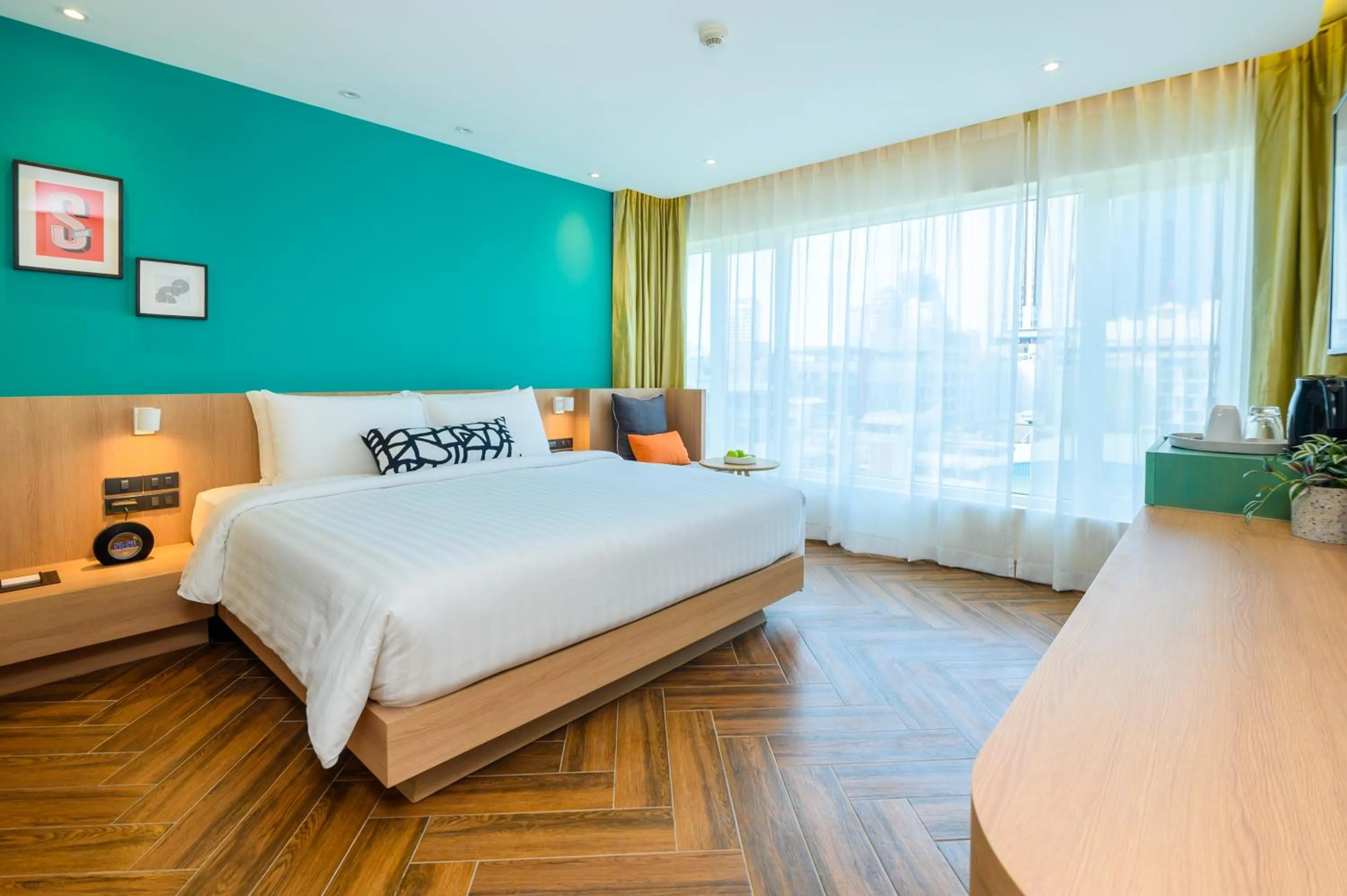 Bed in SQ Boutique Hotel