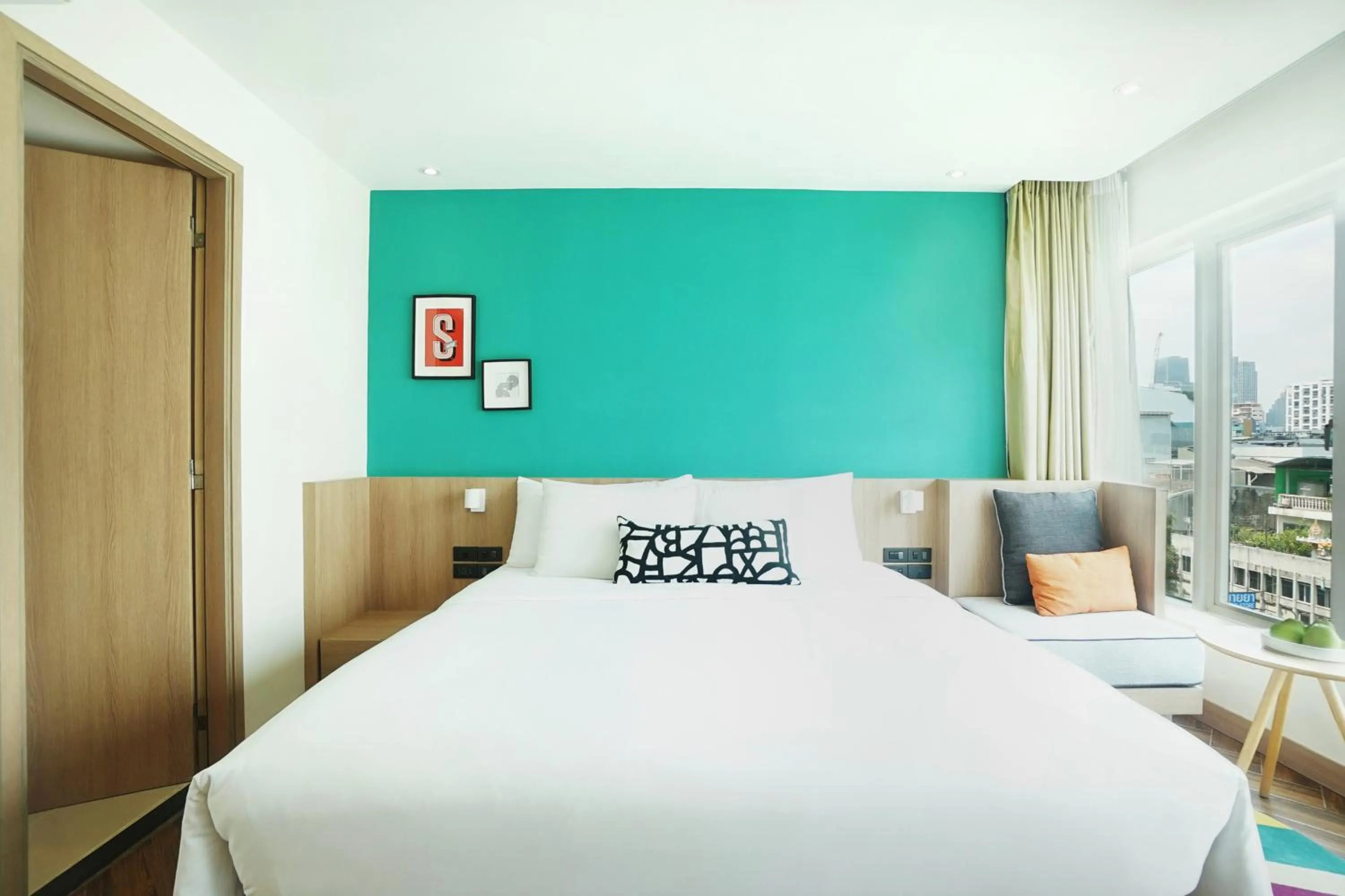 Bed in SQ Boutique Hotel