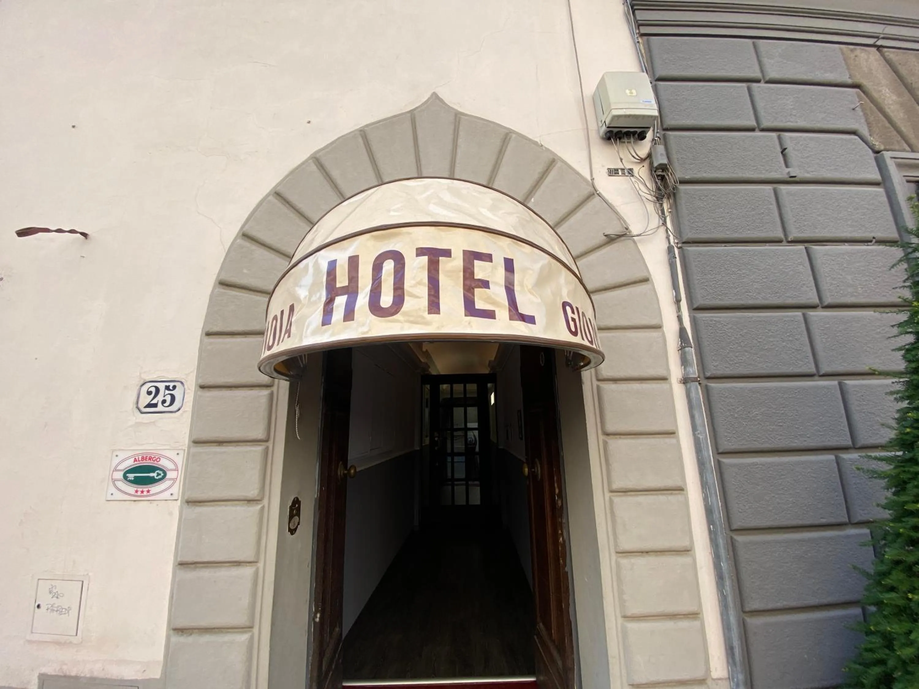 Facade/entrance in Hotel Gioia