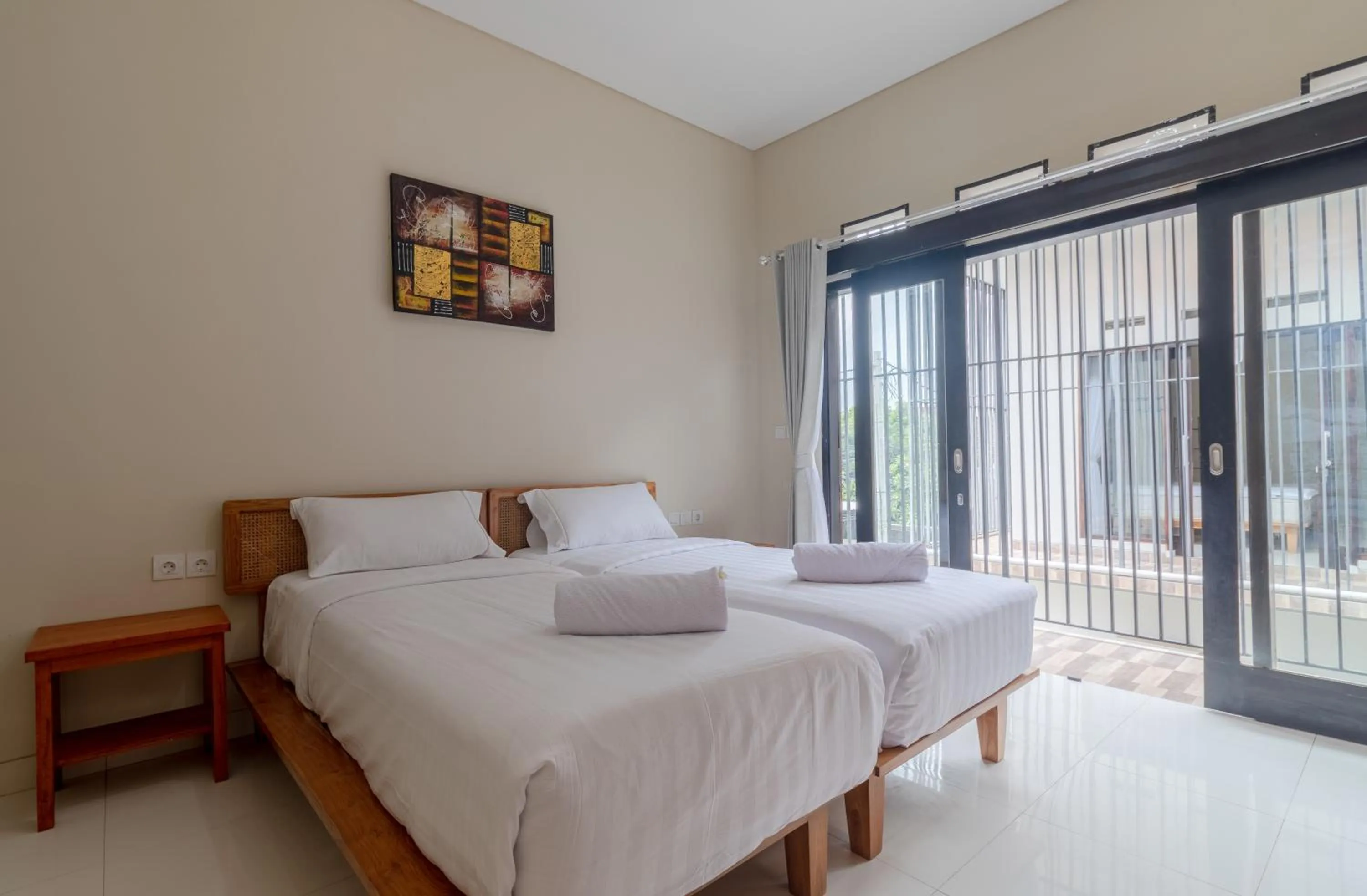 Bed in Josh Guest House