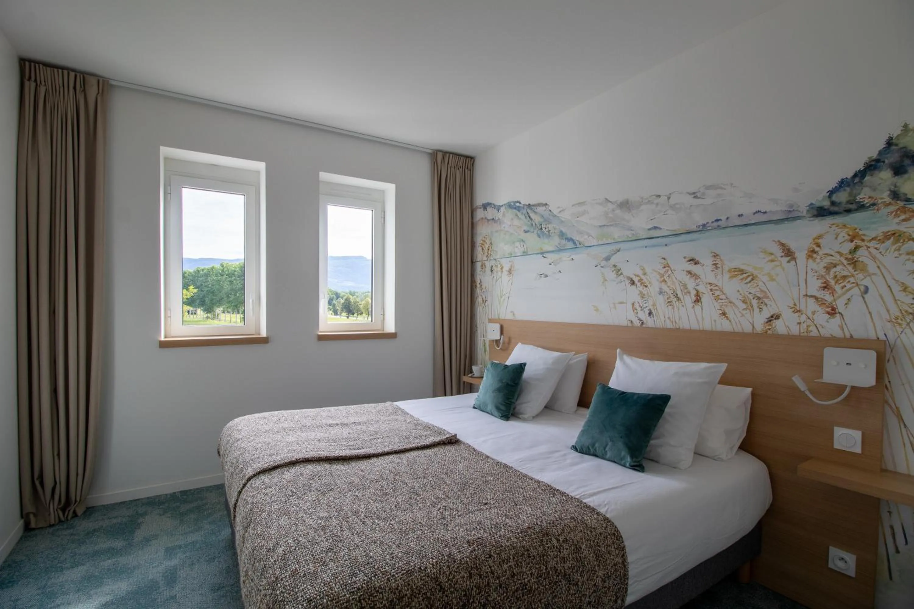 Bed in SHANA Hôtel & Résidence