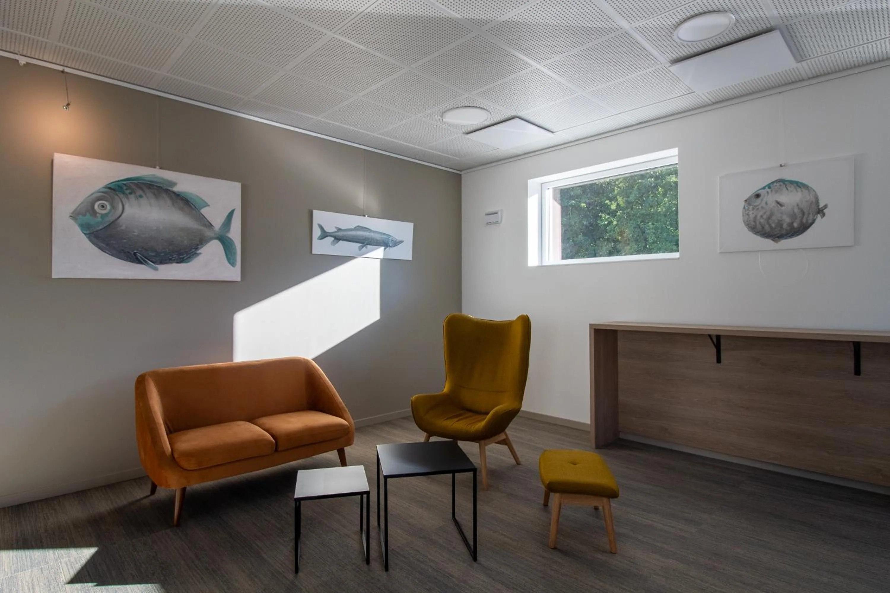 Seating area in SHANA Hôtel & Résidence