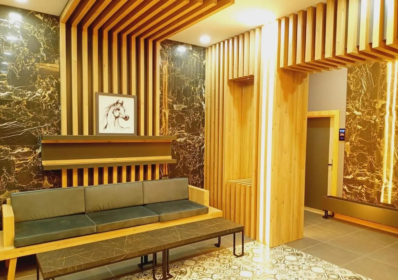 Lobby or reception in Dinamik Otel Sarıkamış