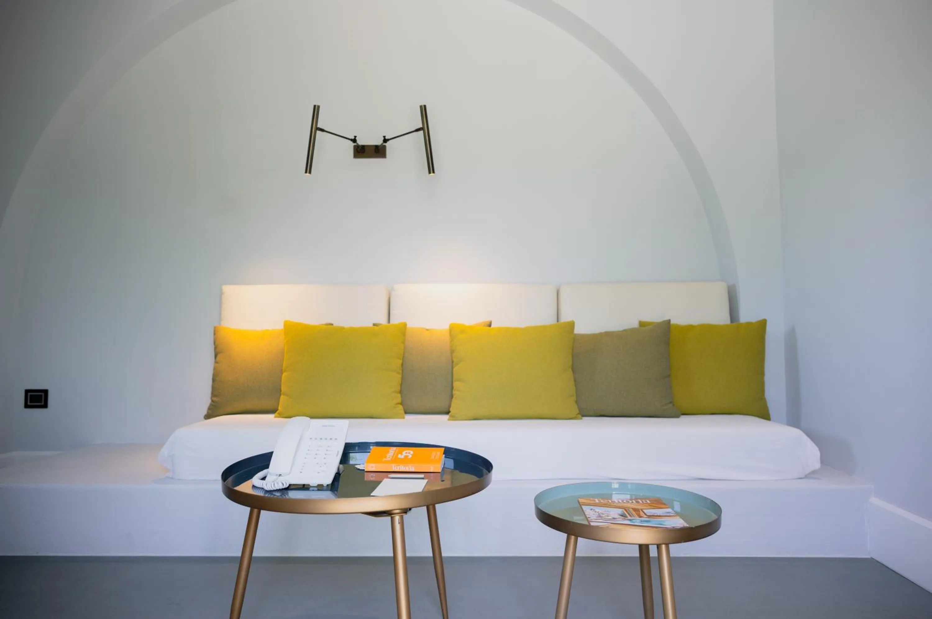 Living room, Bed in Castello di San Marco Charming Hotel & SPA