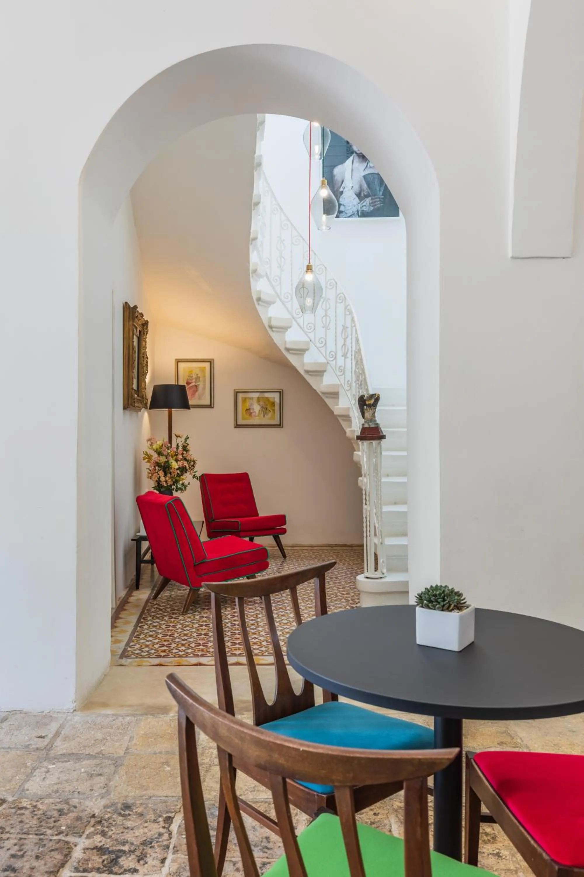 Seating area in Mosta Dome B&B