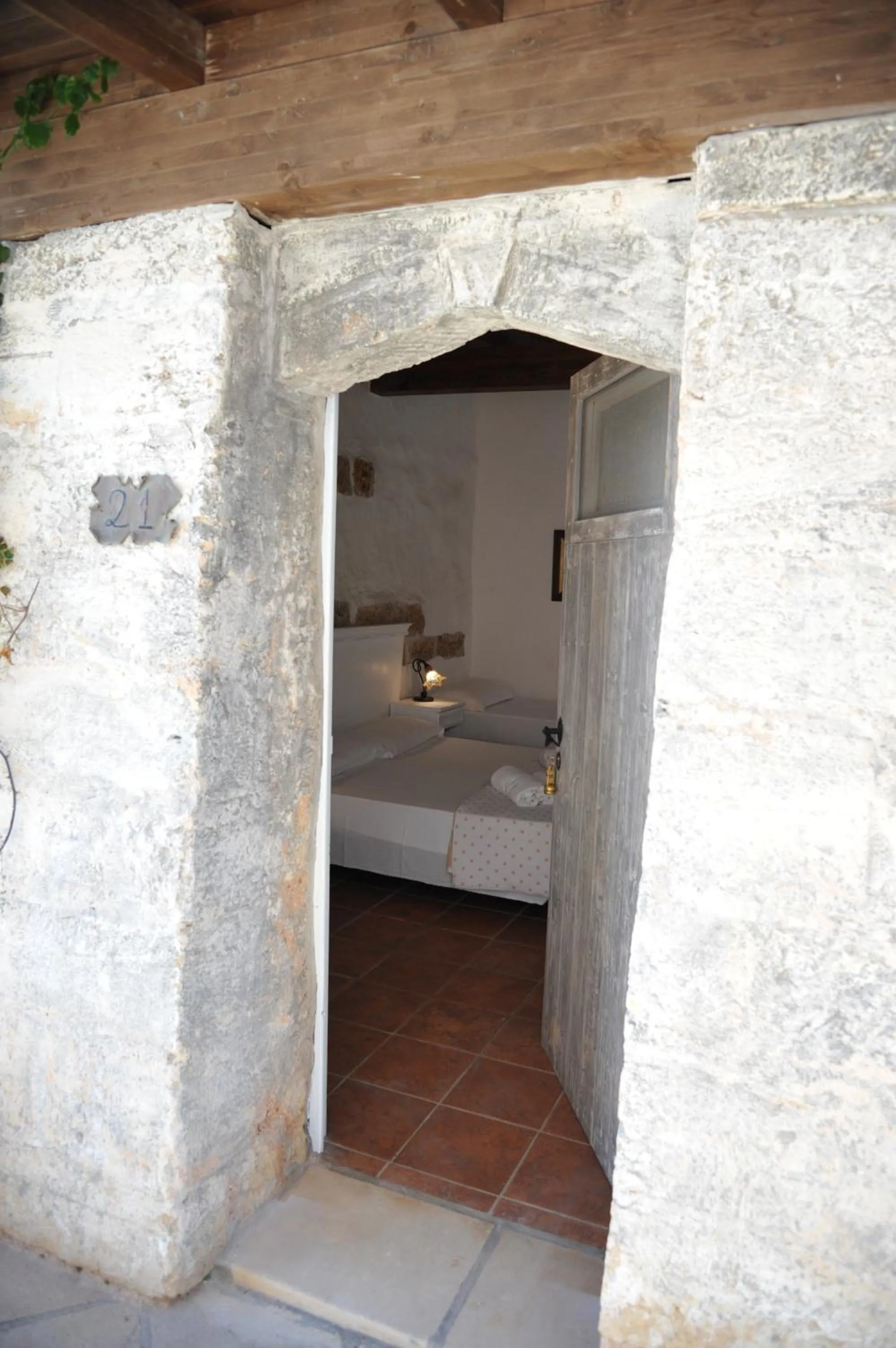 Facade/entrance in RELAIS MASSERIA CASINA DEI CARI