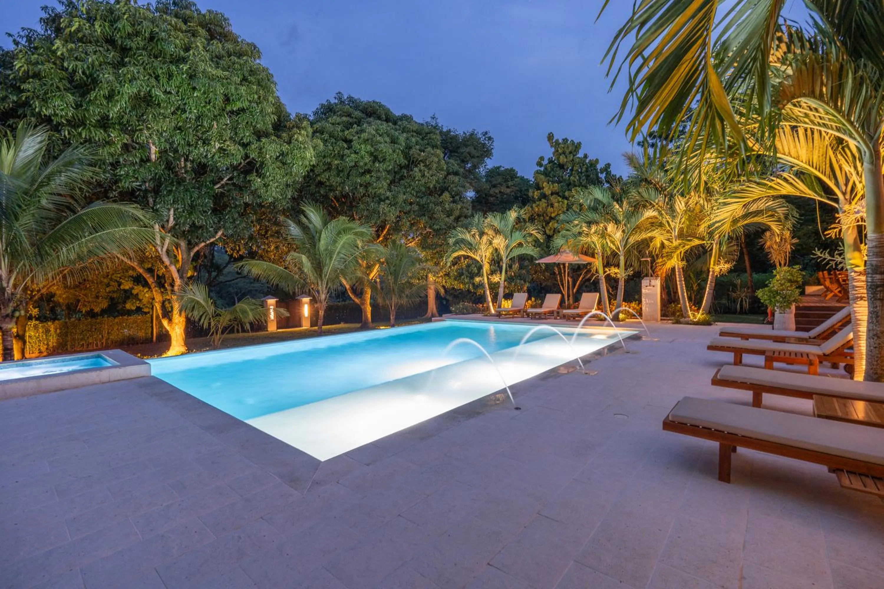Pool view in Casa Jacaranda Hotel Boutique -Cauca Viejo- Mayores de 14 años