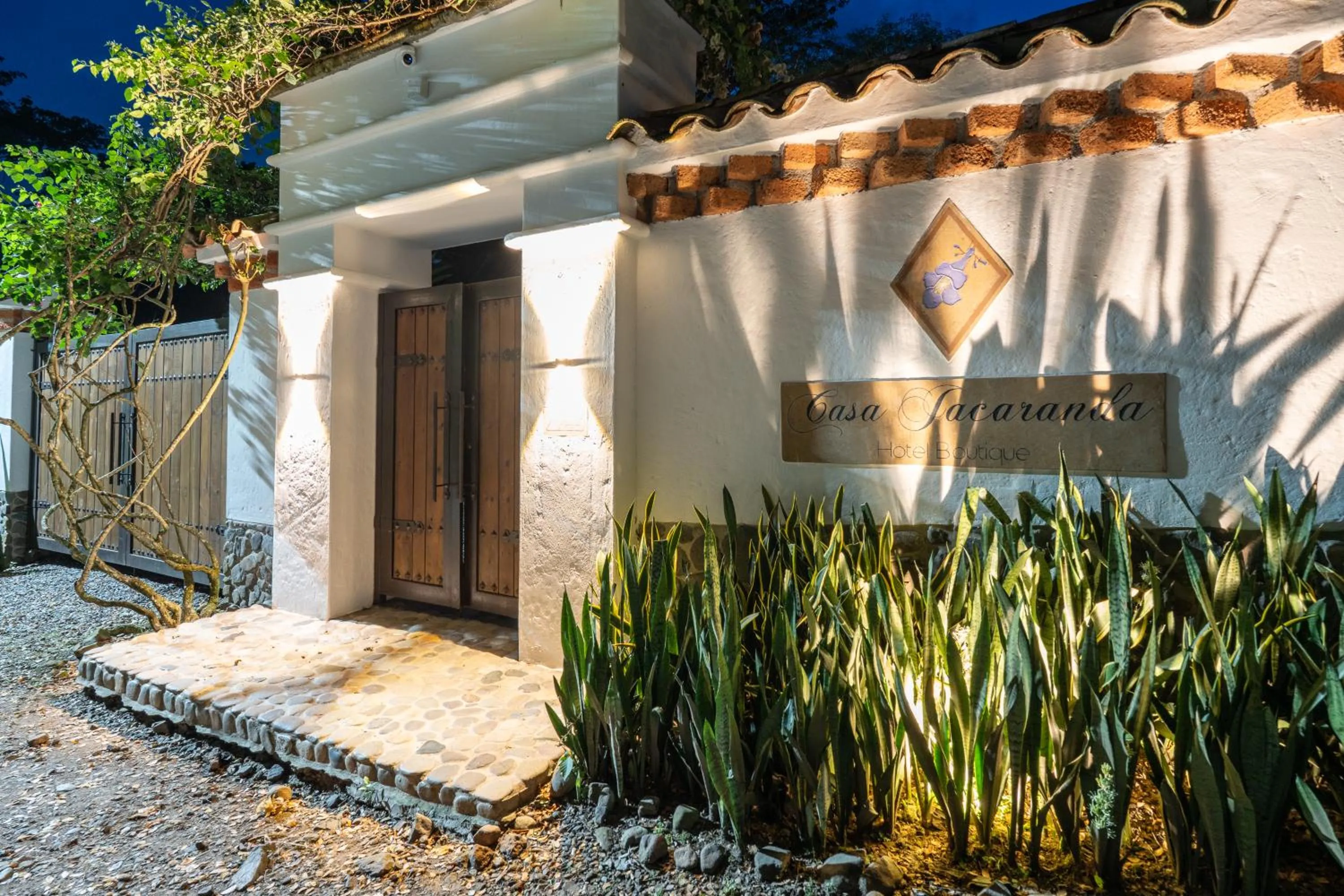 Facade/entrance in Casa Jacaranda Hotel Boutique -Cauca Viejo- Mayores de 14 años