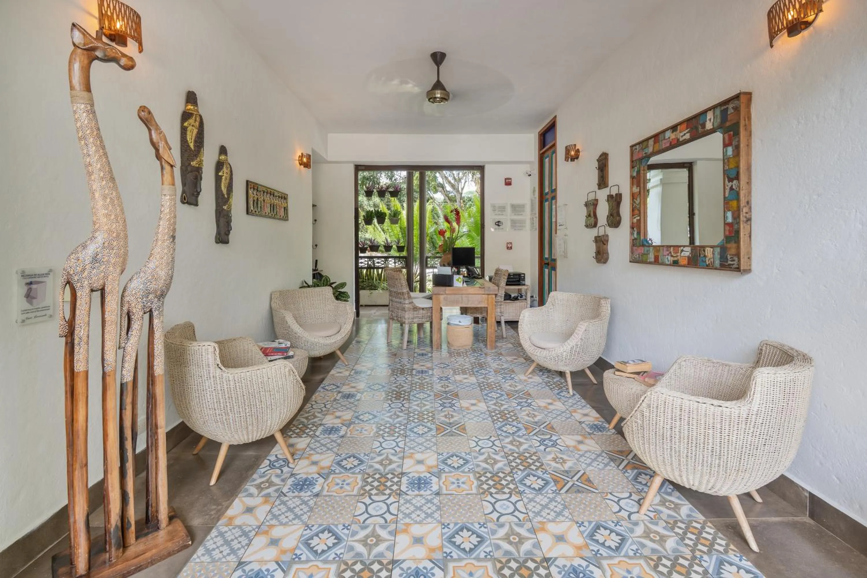 Lobby or reception in Casa Jacaranda Hotel Boutique -Cauca Viejo- Mayores de 14 años
