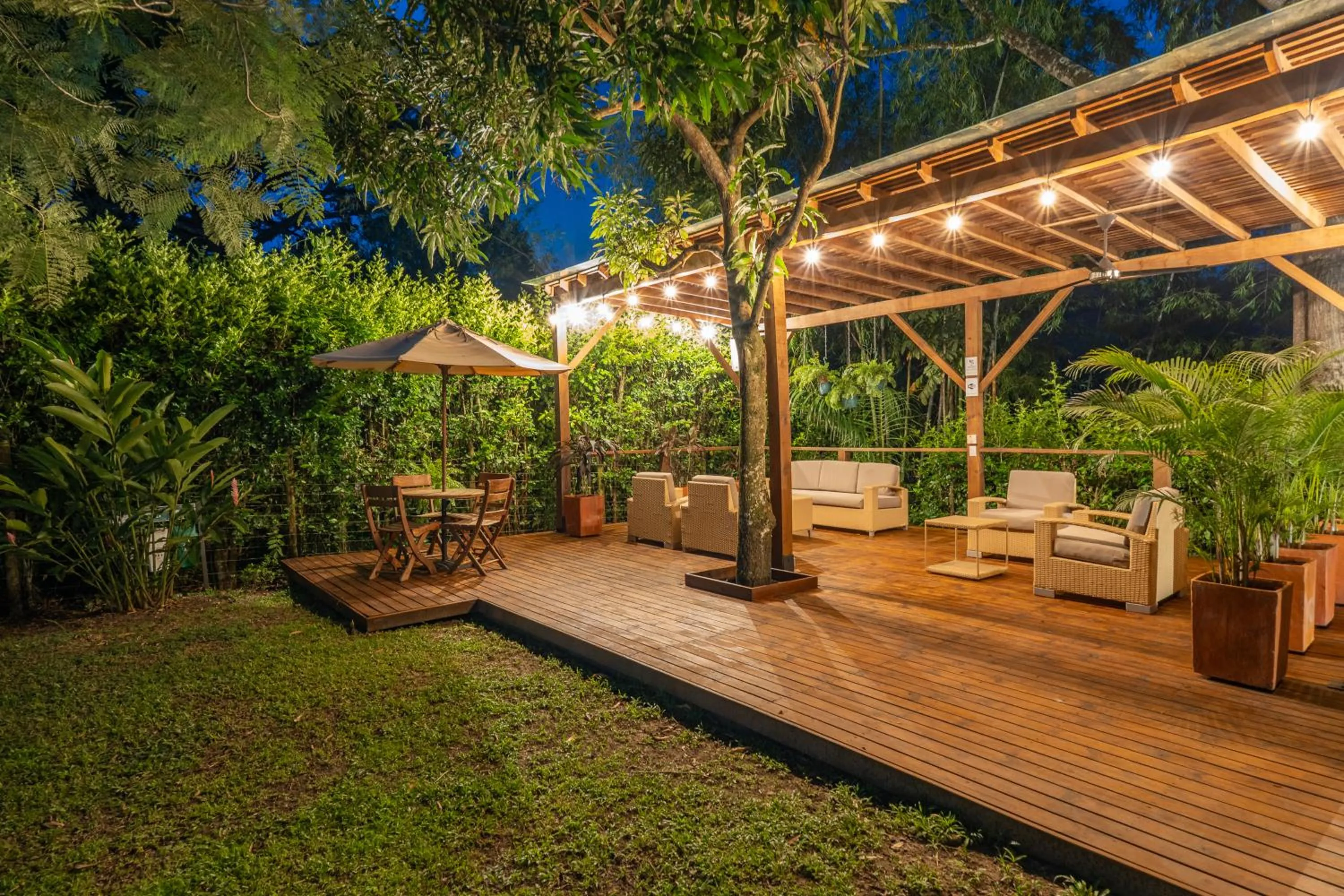 Patio in Casa Jacaranda Hotel Boutique -Cauca Viejo- Mayores de 14 años