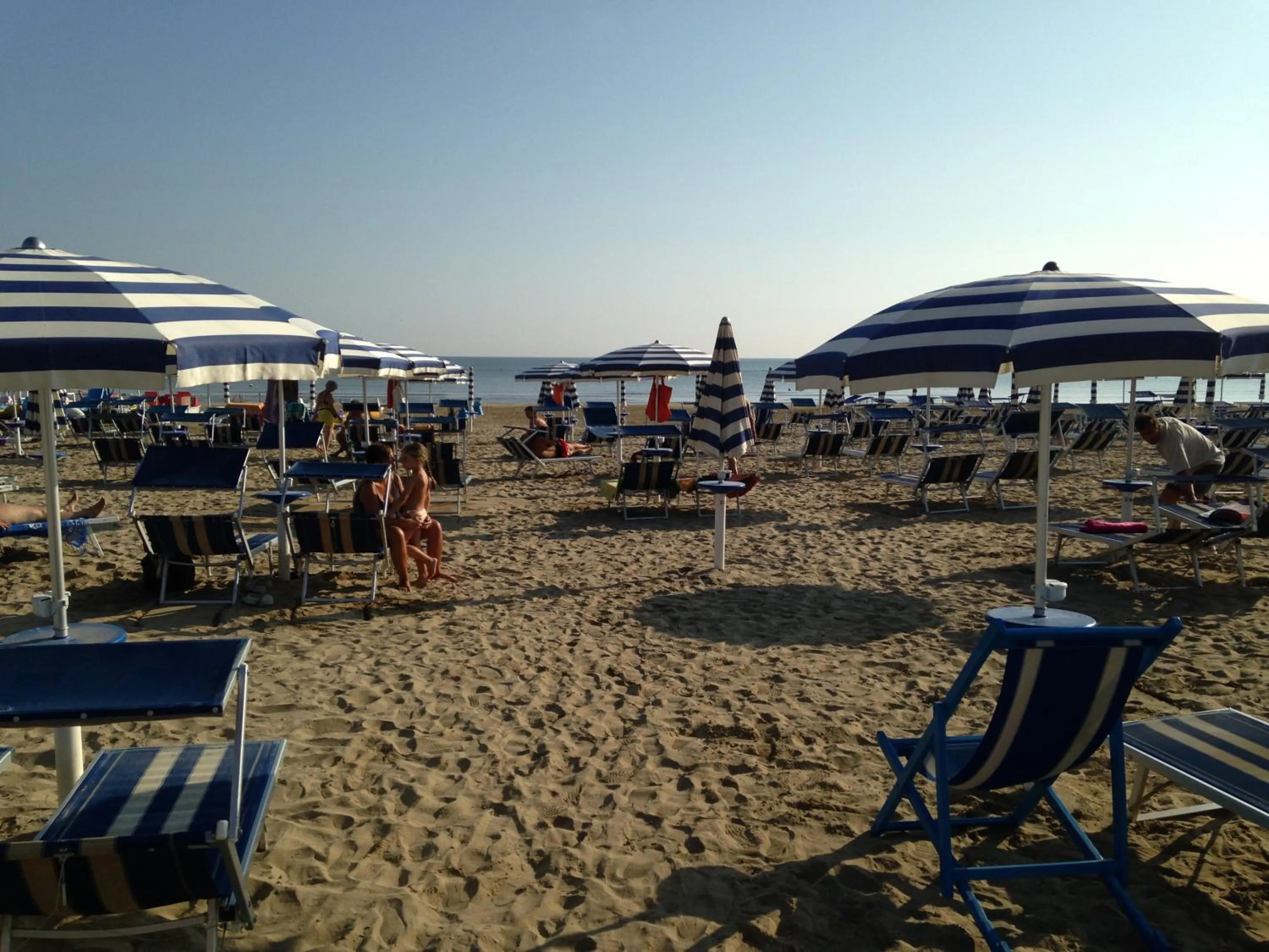 Beach in Hotel Miramare