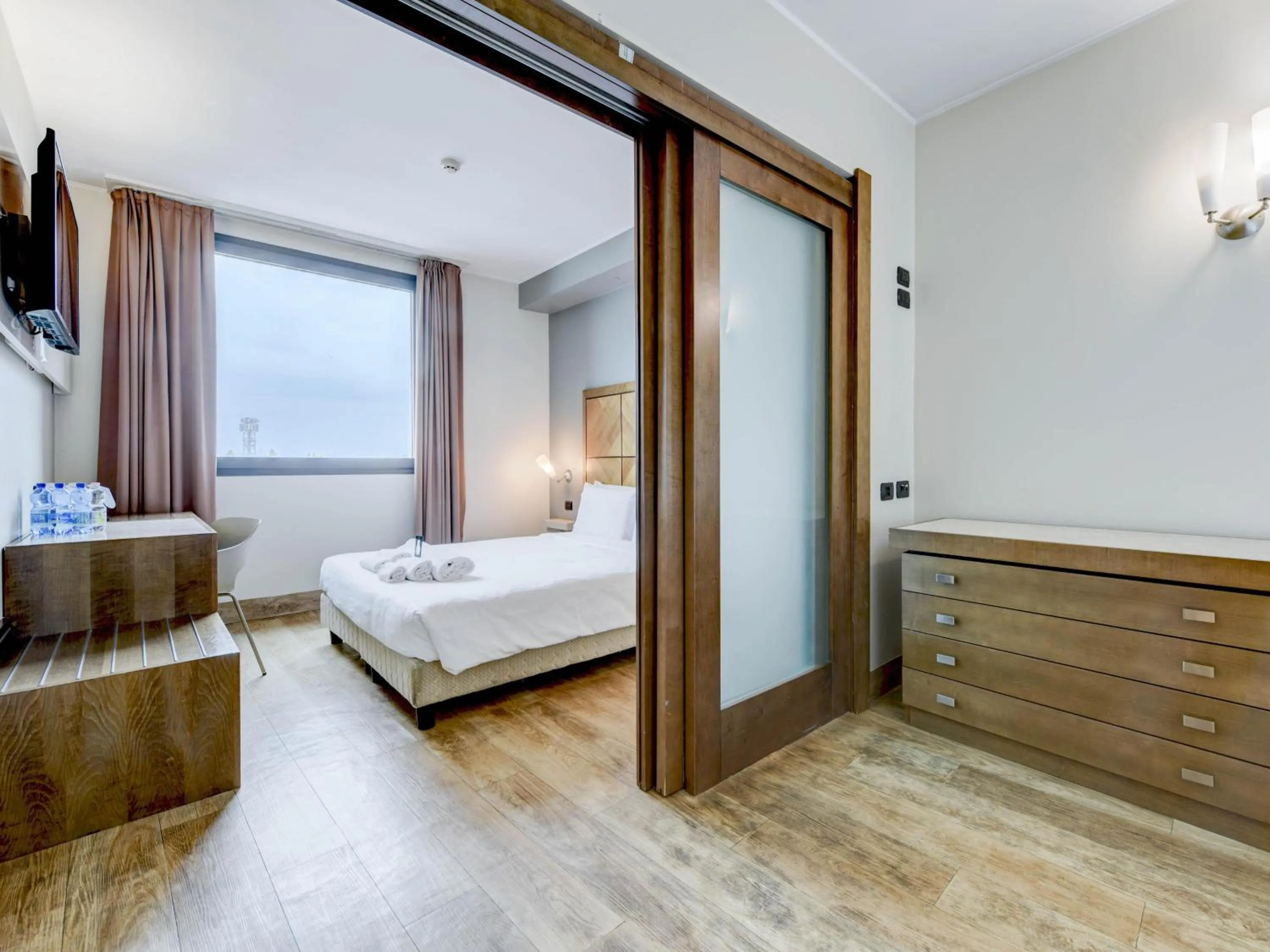 Photo of the whole room, Bed in B&B HOTEL Padova