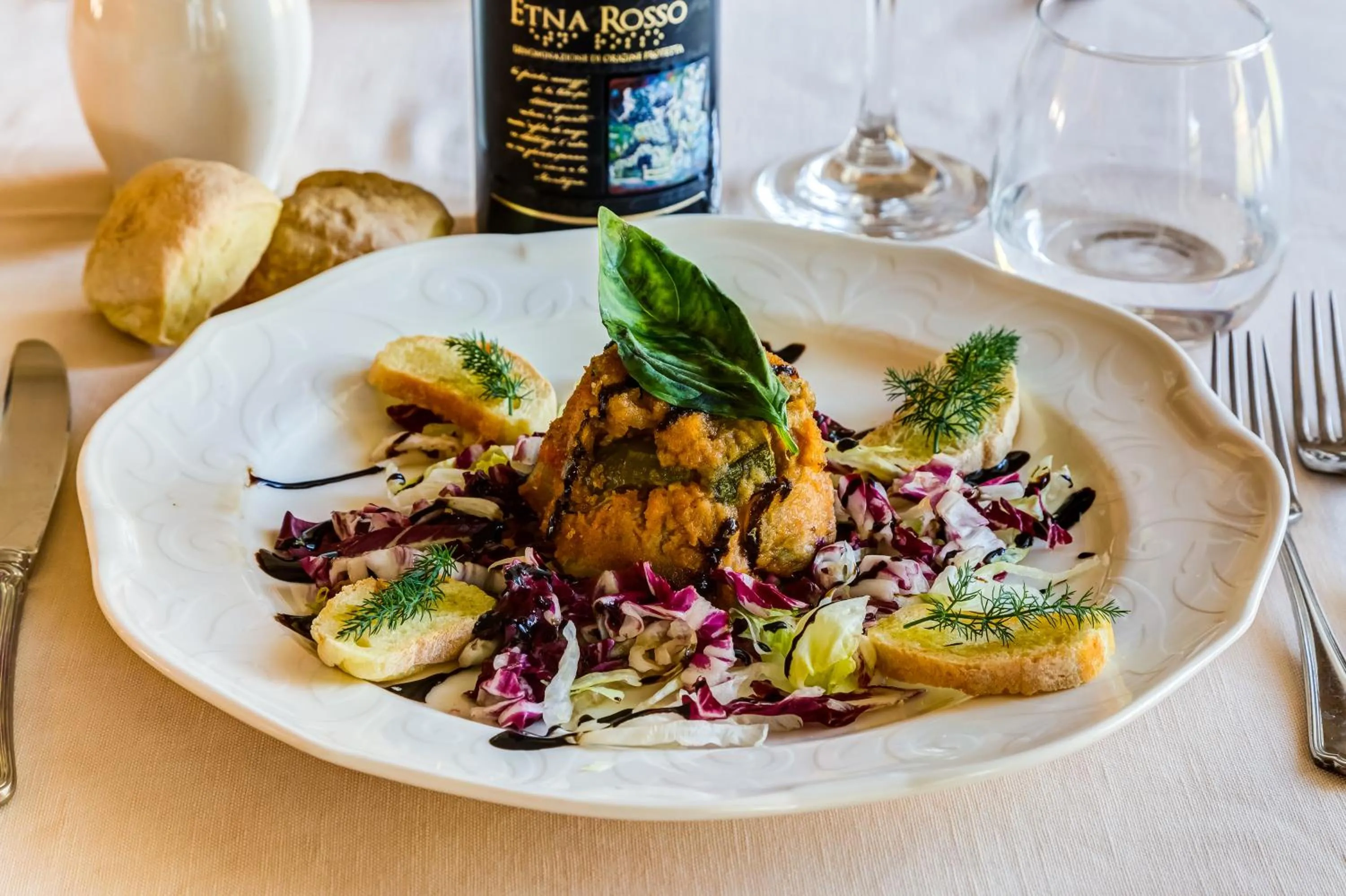 Food close-up in La Casa delle Monache Country Resort