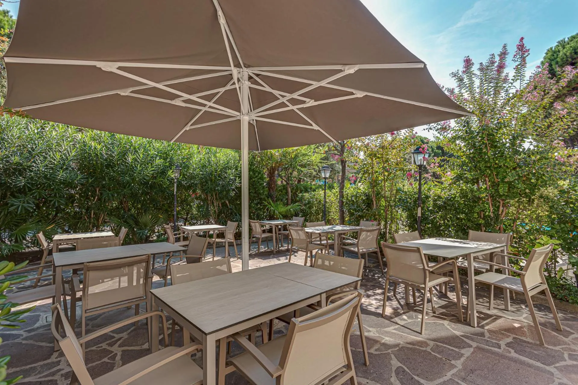 Garden in Hotel Schiller