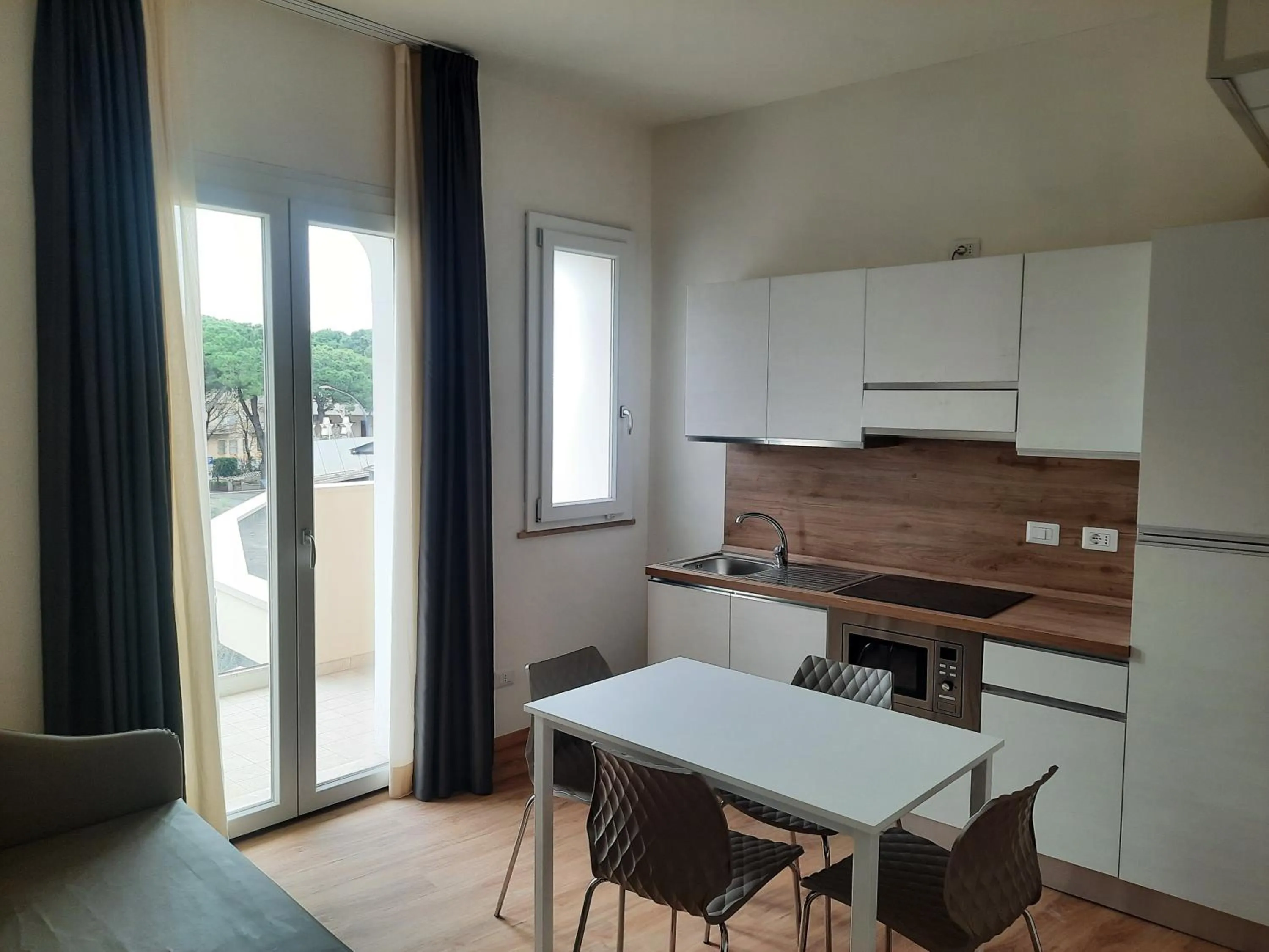 Kitchen or kitchenette in Hotel Schiller