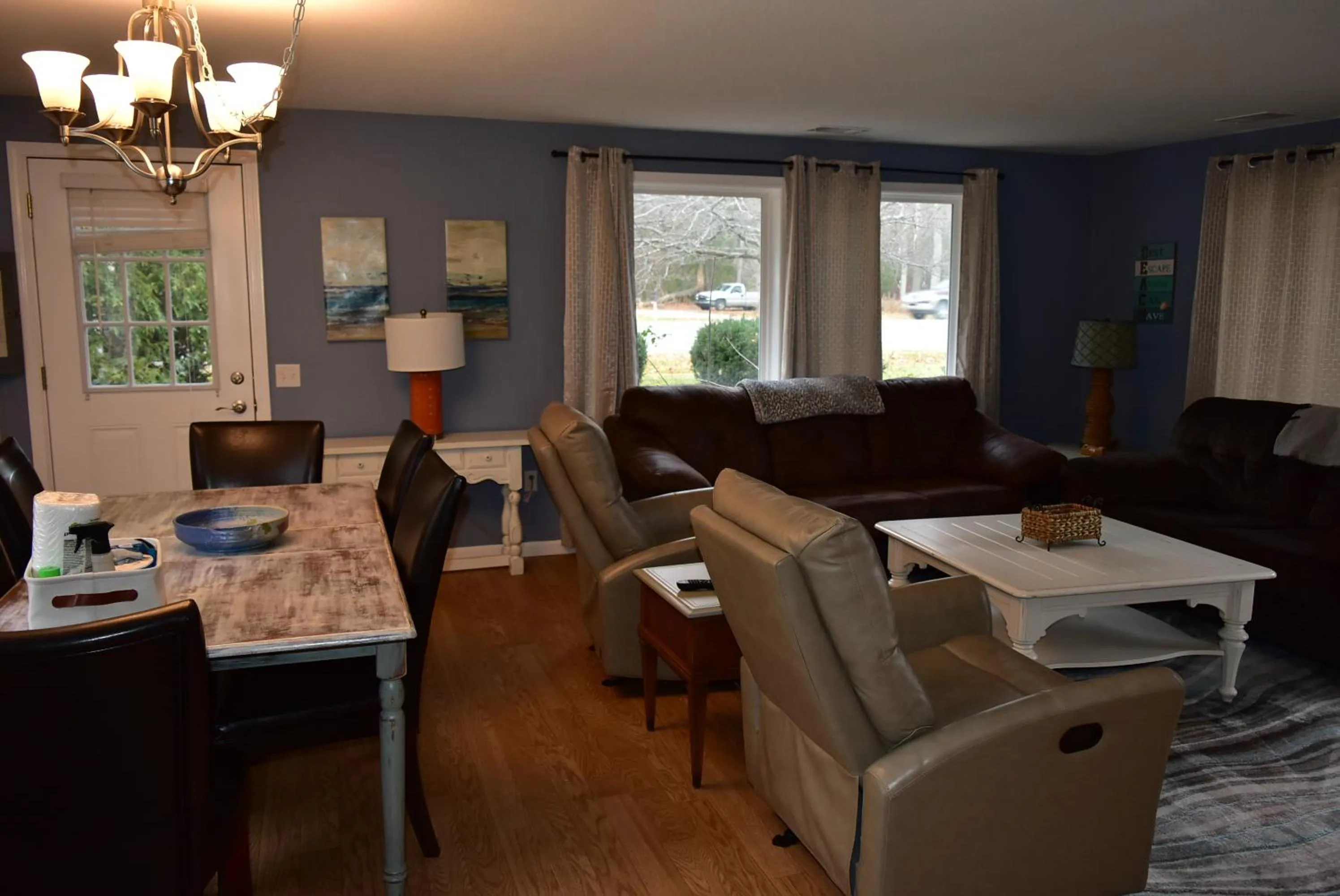 Living room in Sunrise Beach Oscoda @ Surfside