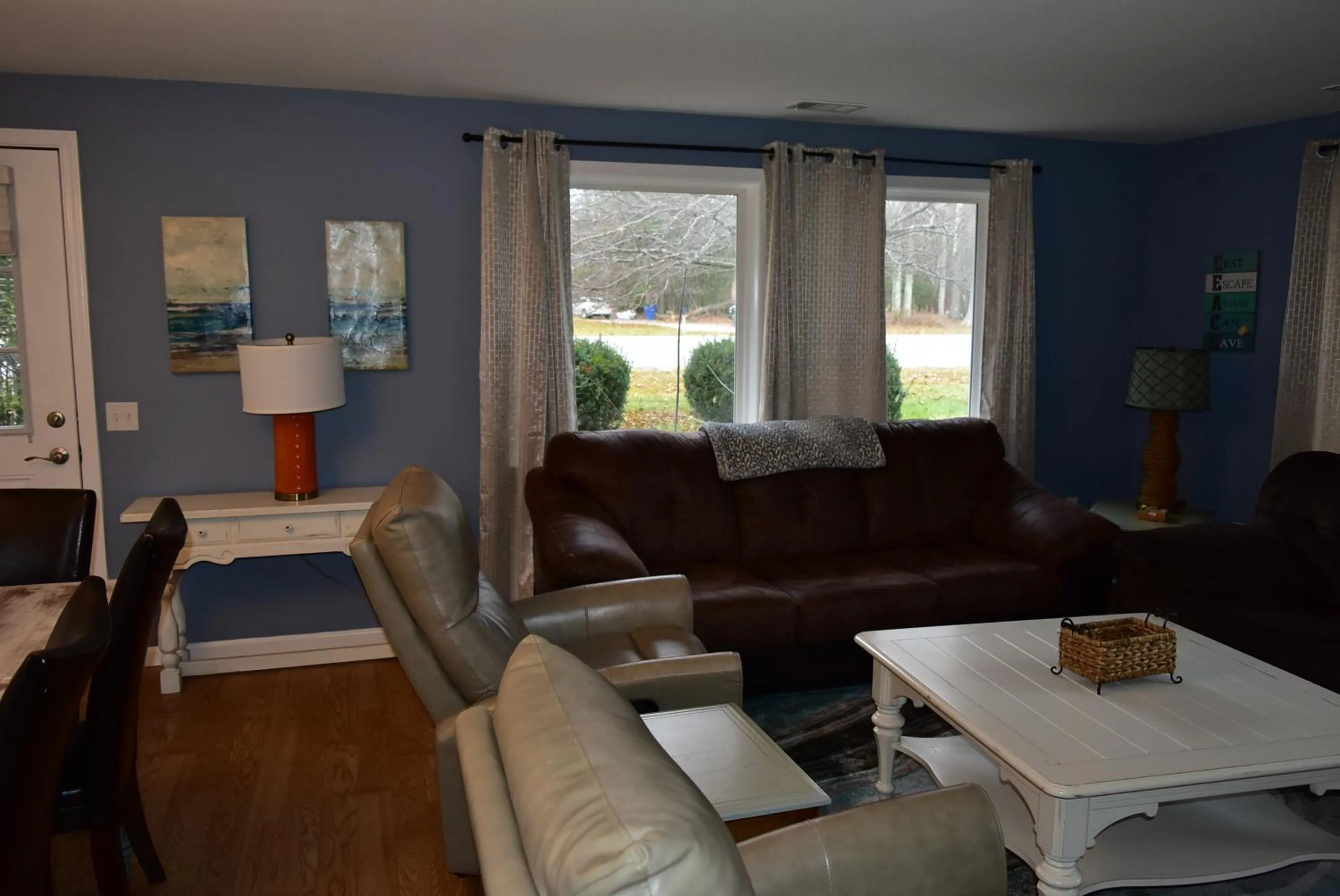 Living room in Sunrise Beach Oscoda @ Surfside