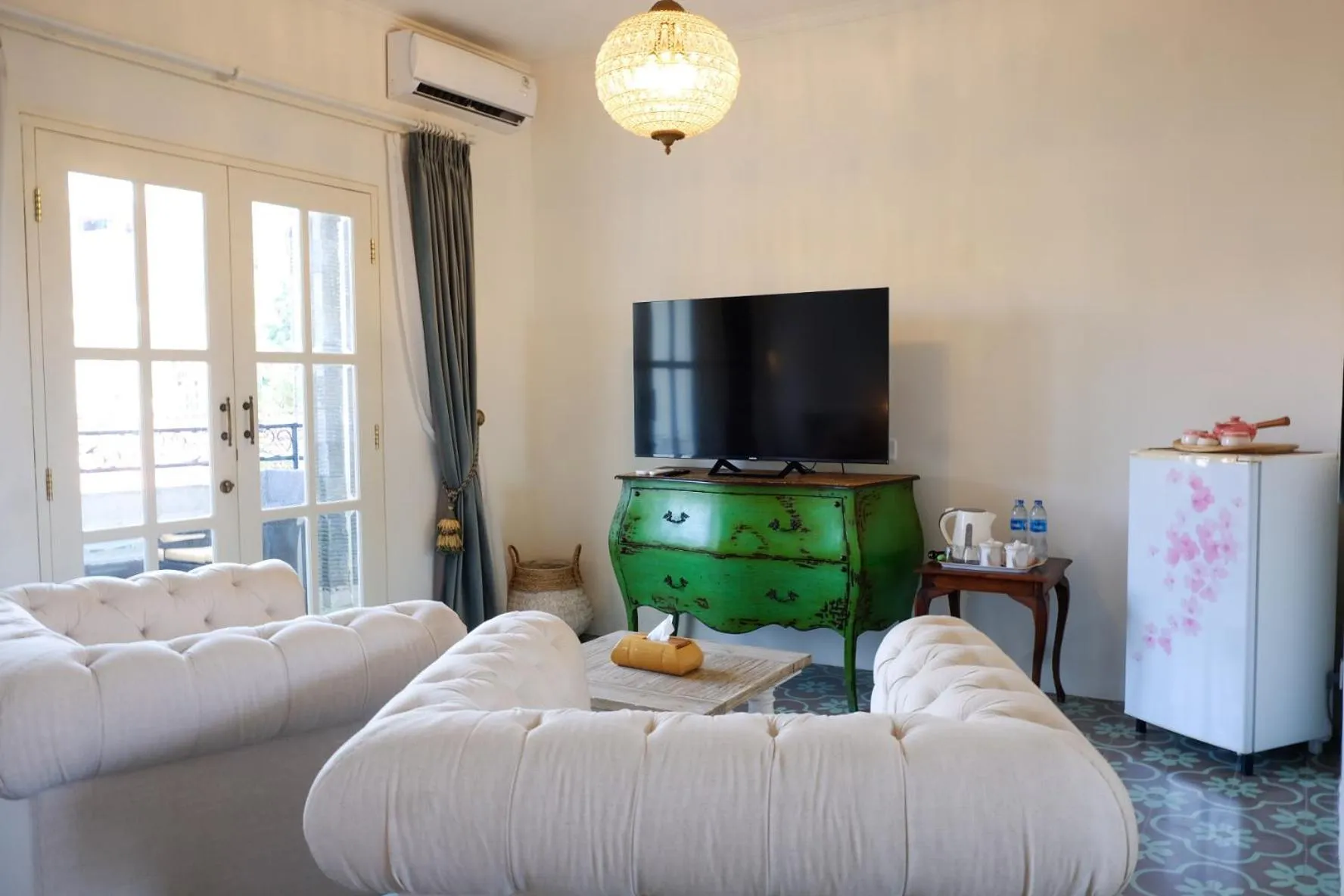 Living room in Su's Cottages Legian