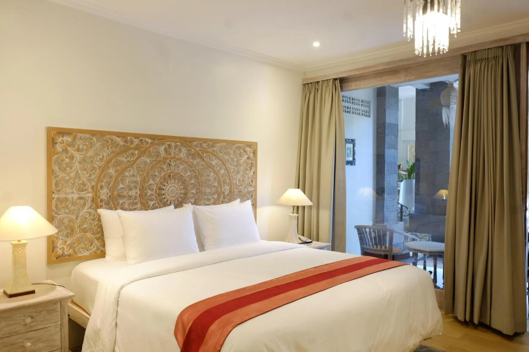 Bedroom, Bed in Su's Cottages Legian