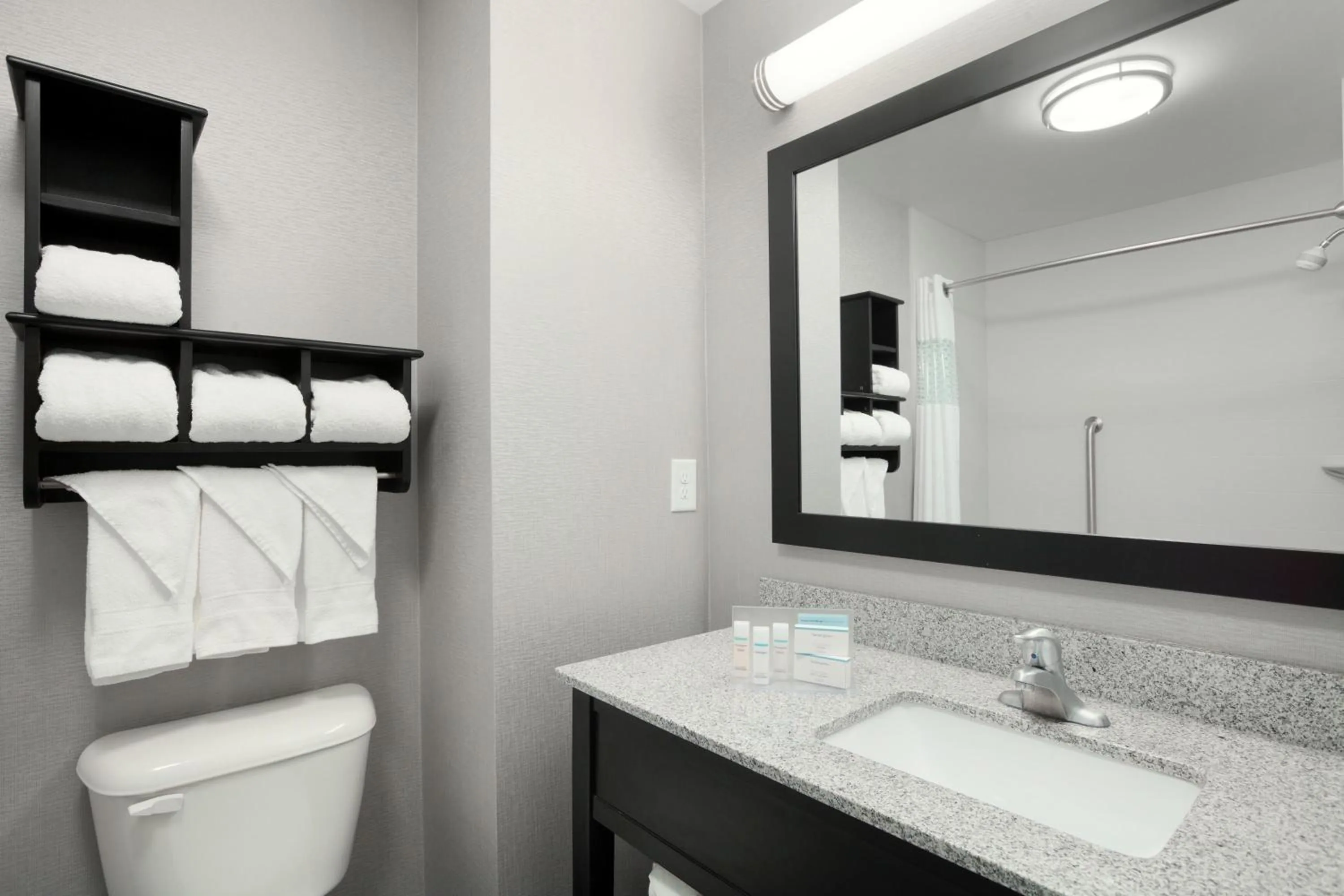 Living room in Hampton Inn and Suites Roanoke Airport/Valley View Mall