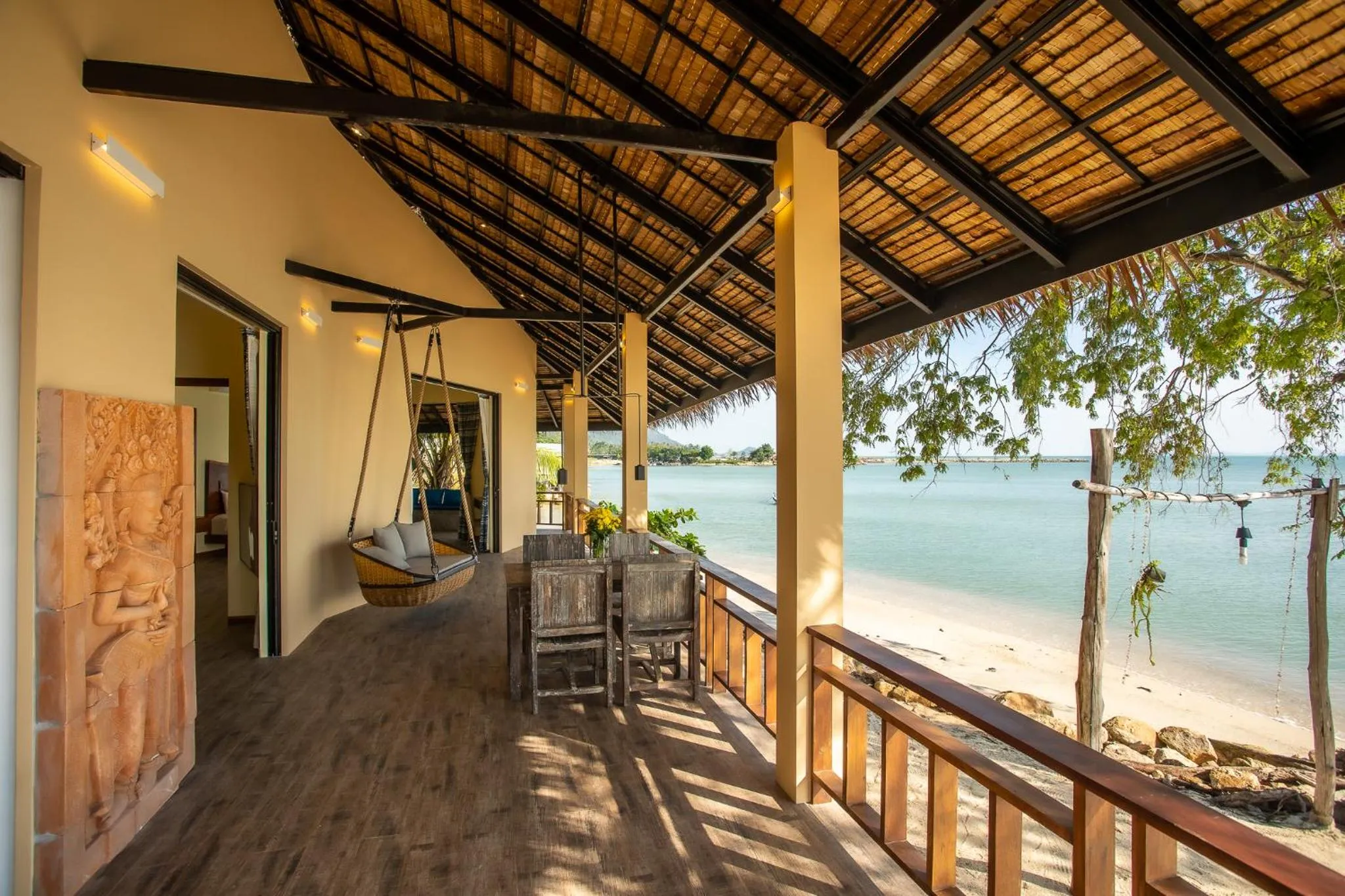 Sea view in Absolute Beachfront Villas