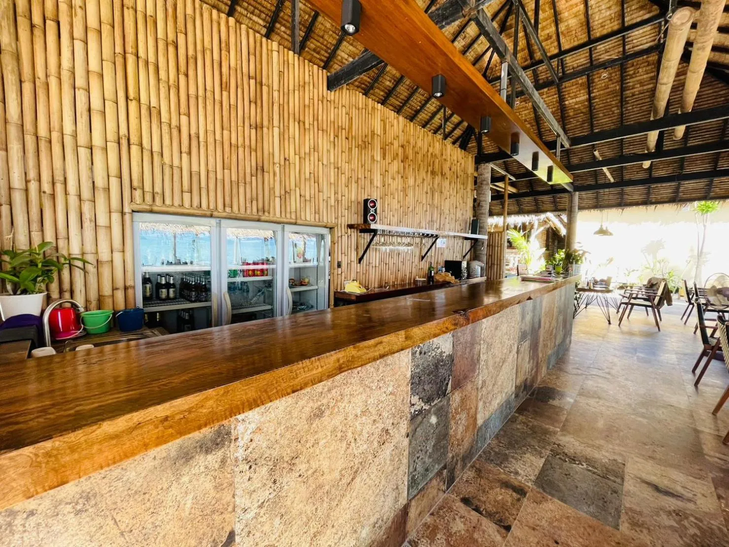 Lobby or reception in Absolute Beachfront Villas