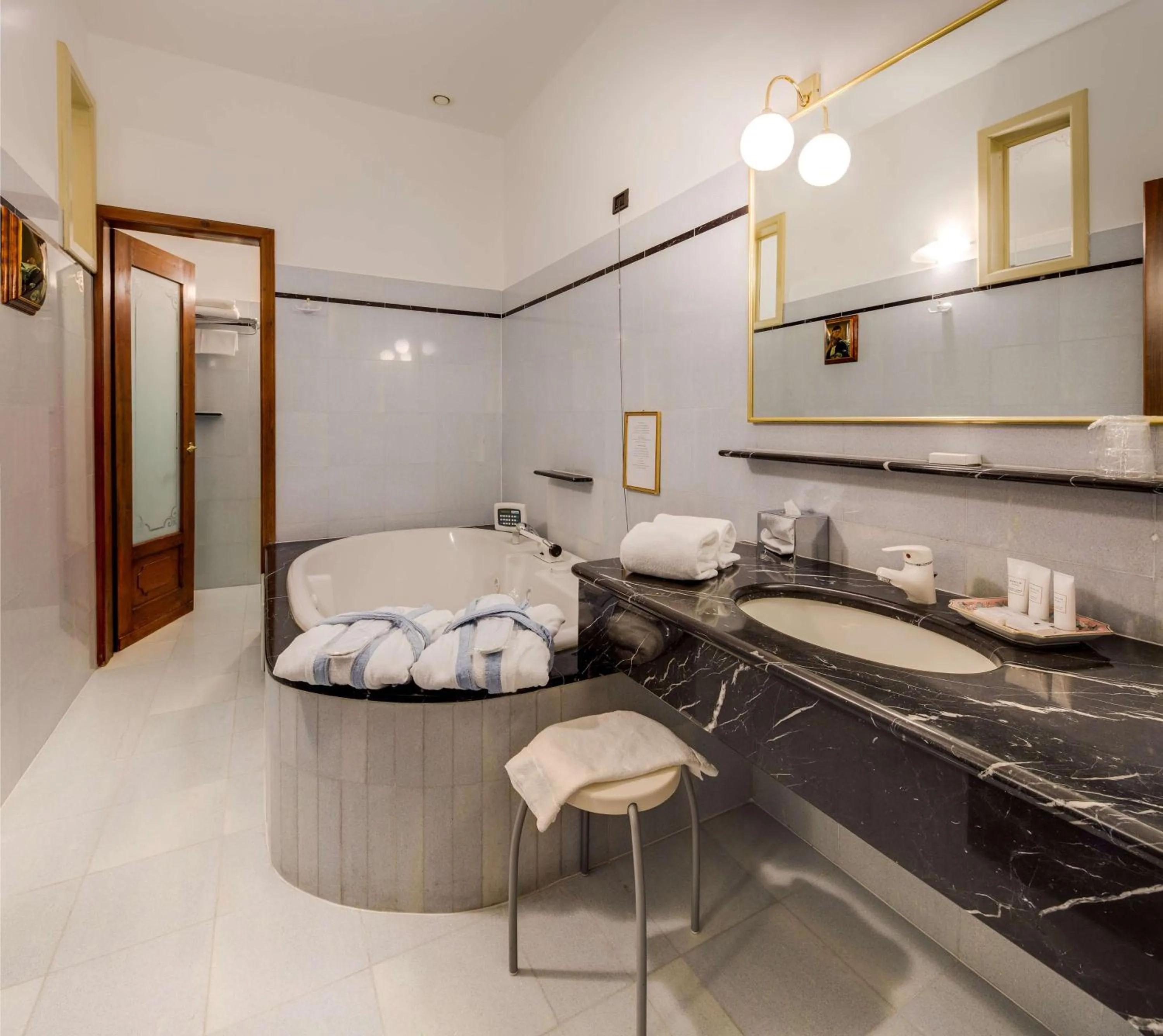 Bathroom in Best Western Plus Hotel Villa Tacchi