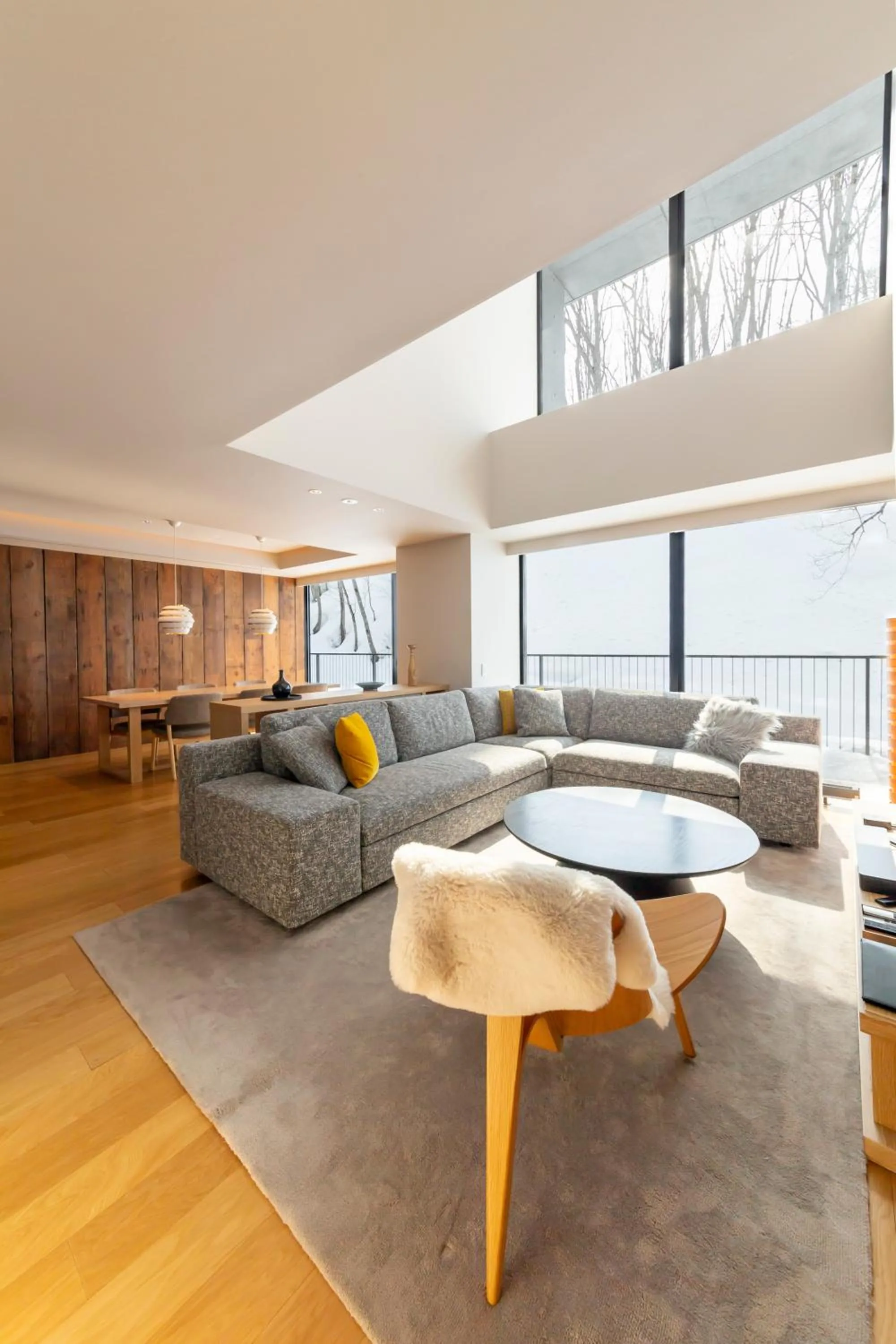 Living room in YAMAKEI Residences