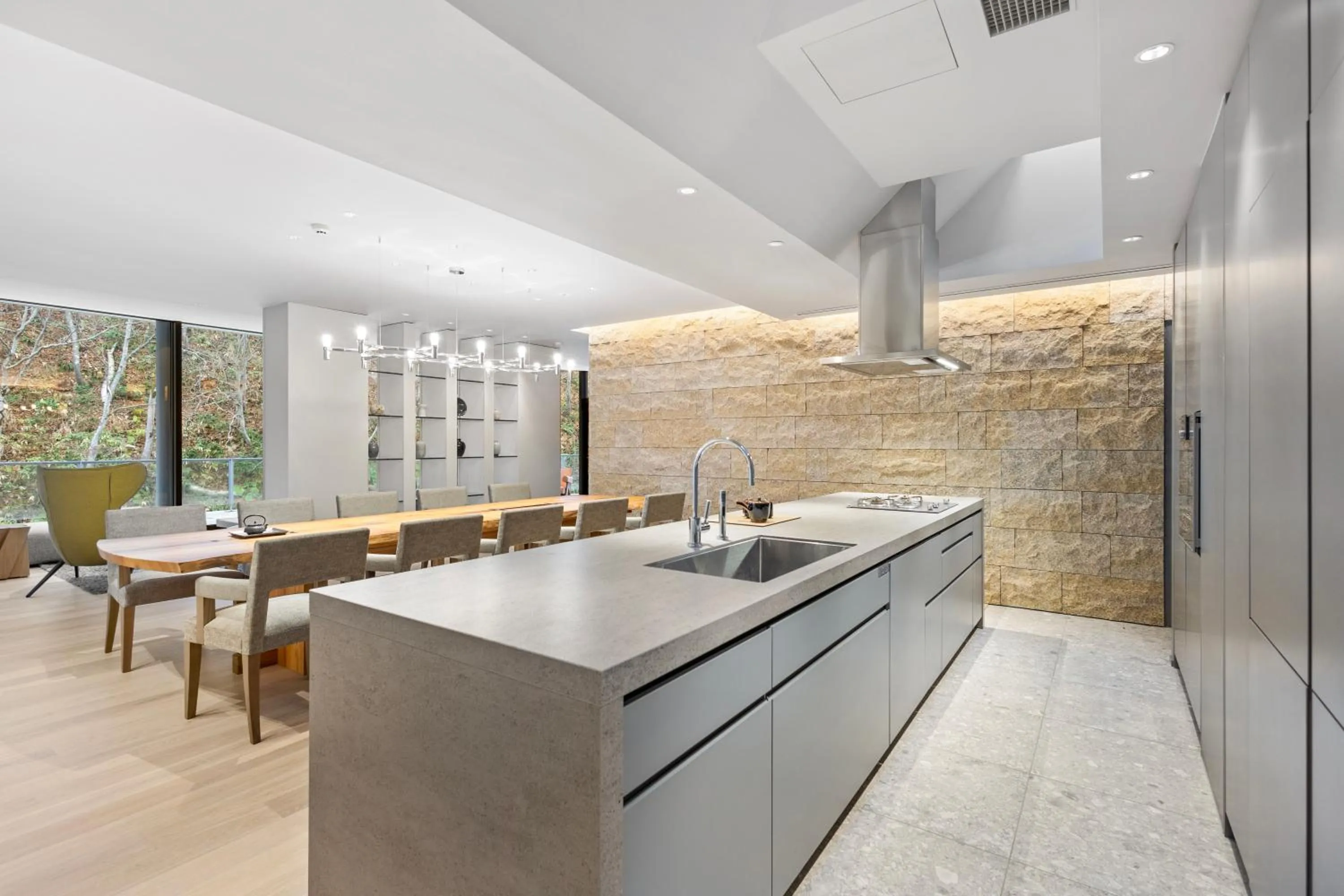 kitchen in YAMAKEI Residences